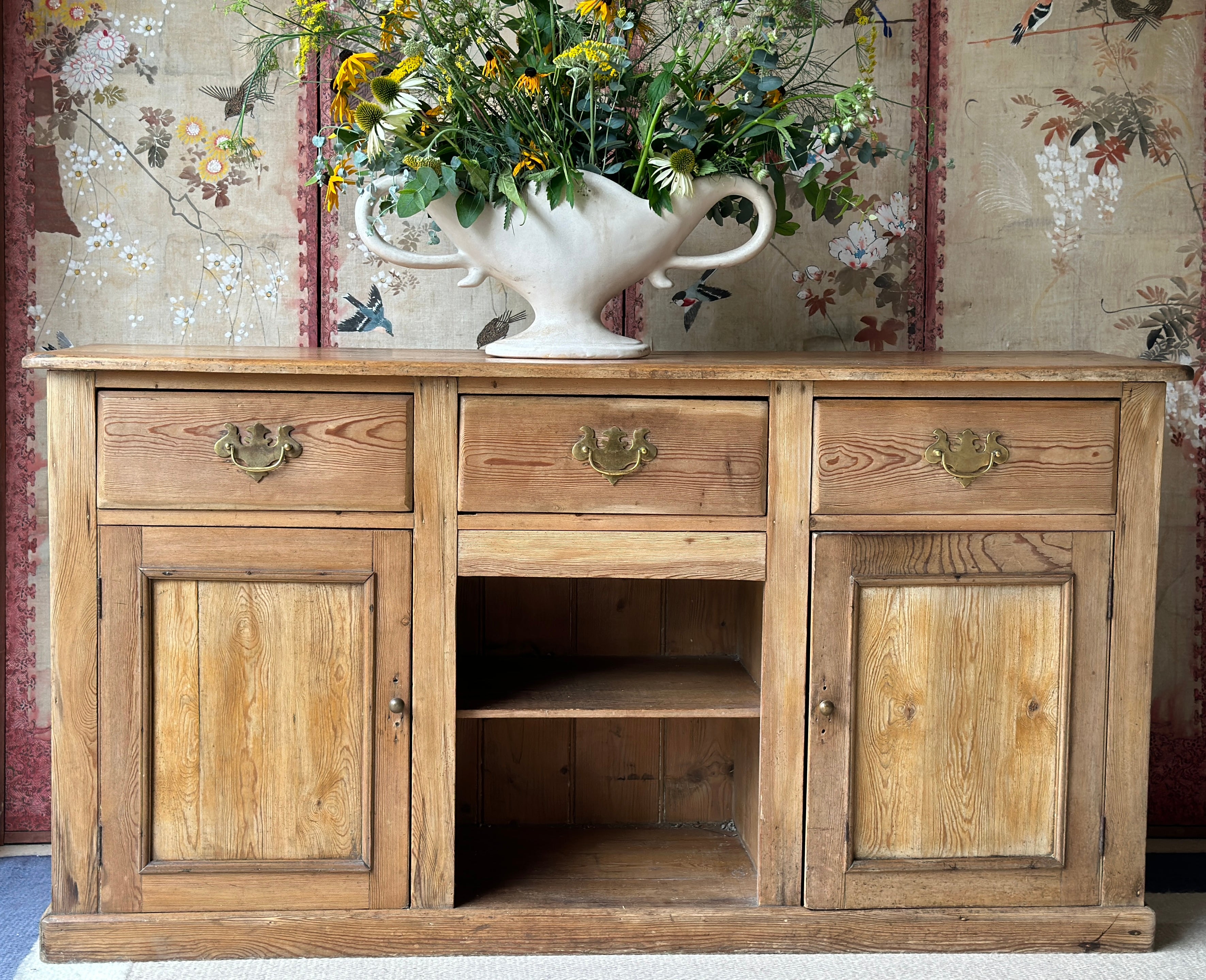 Small Antique Pine Dress base