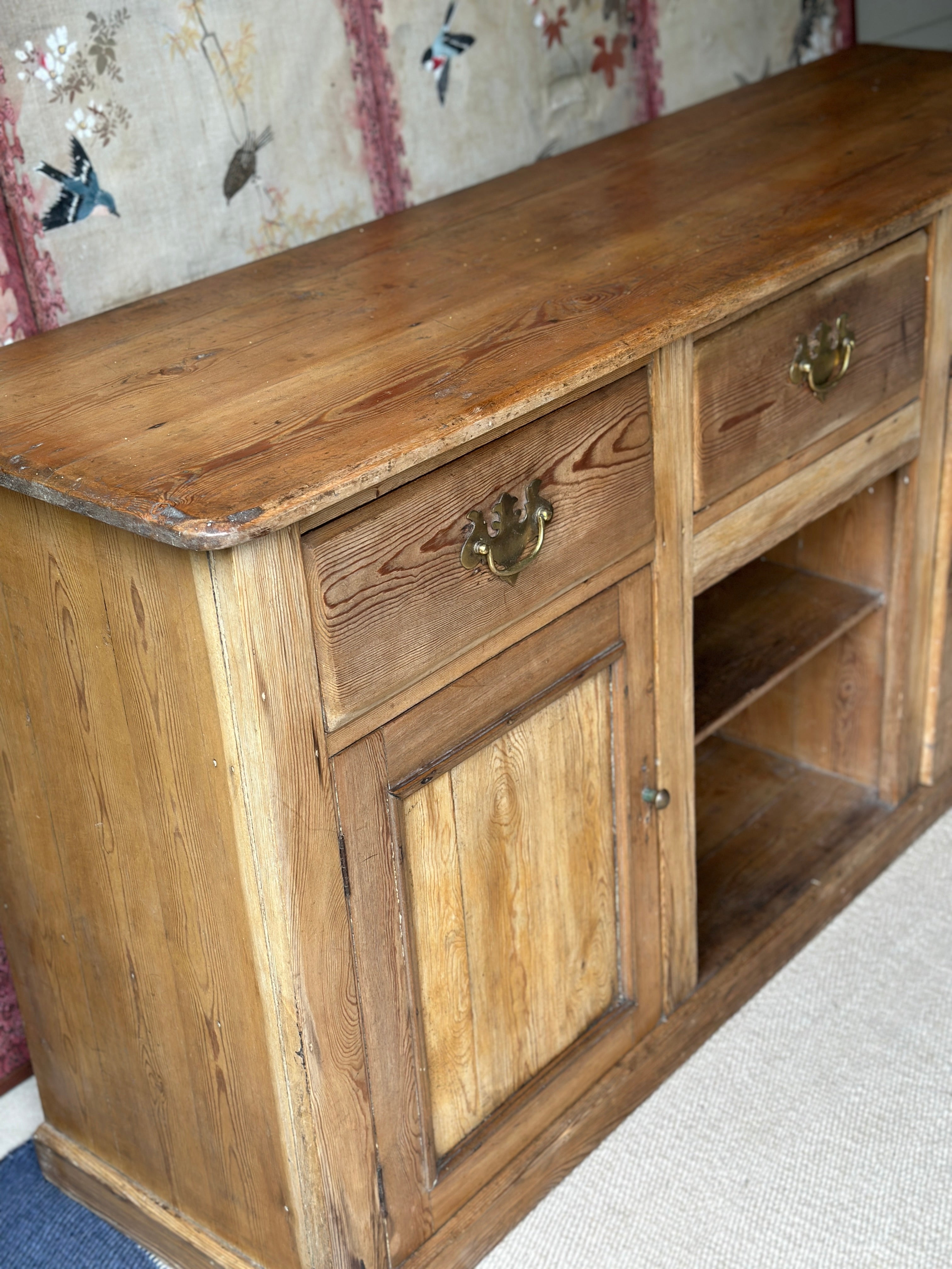 Small Antique Pine Dress base