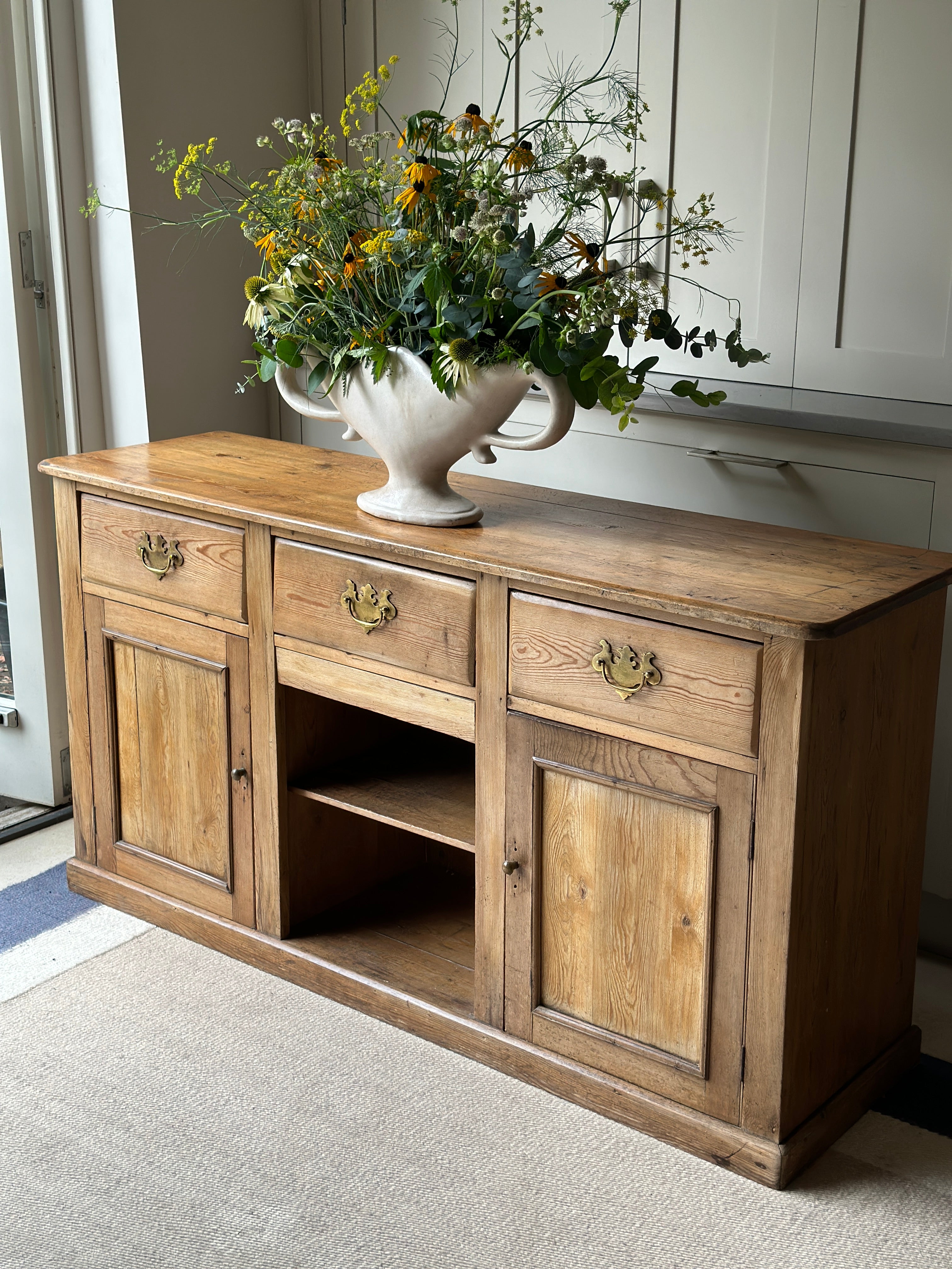 Small Antique Pine Dress base