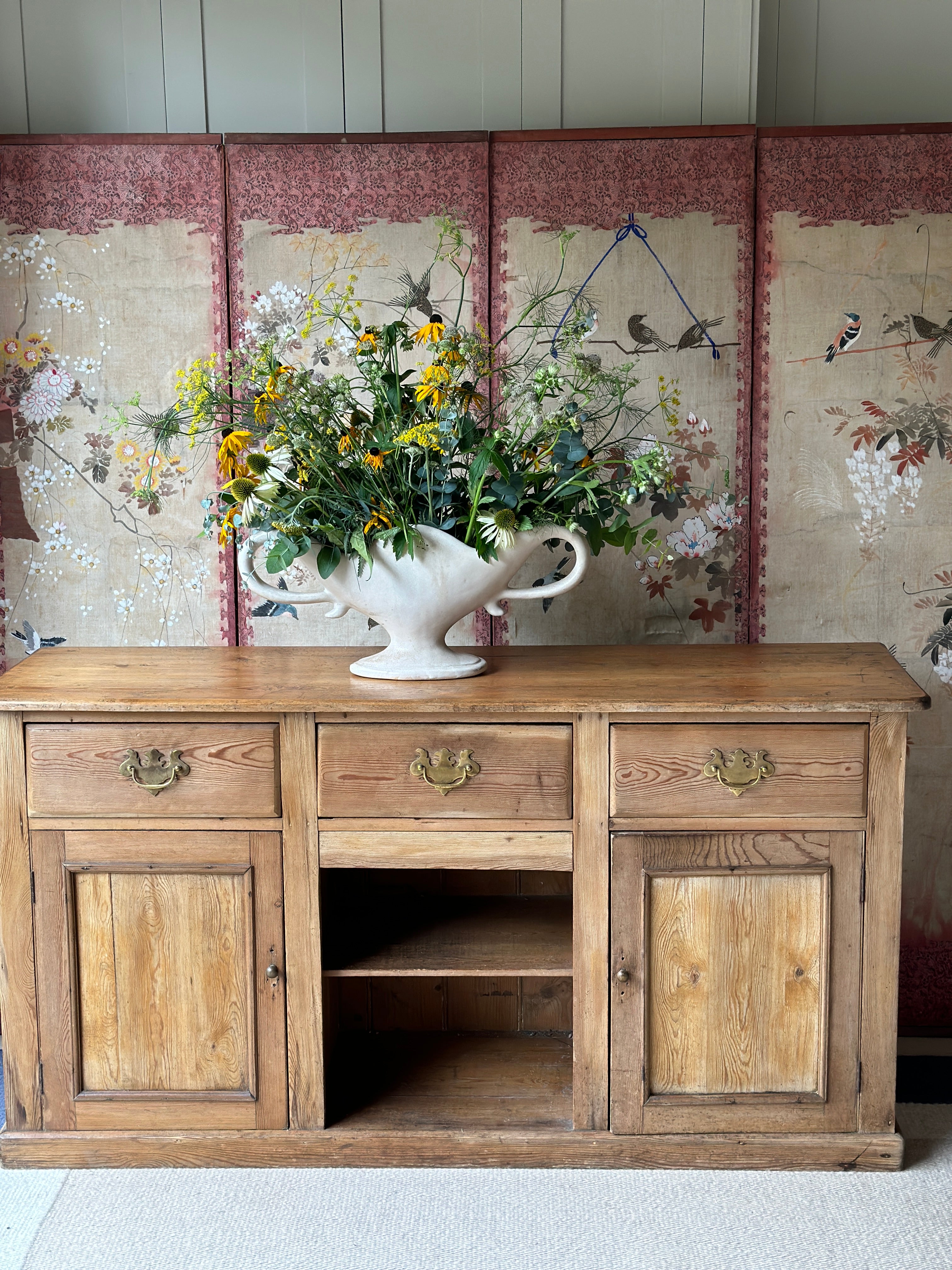 Small Antique Pine Dress base