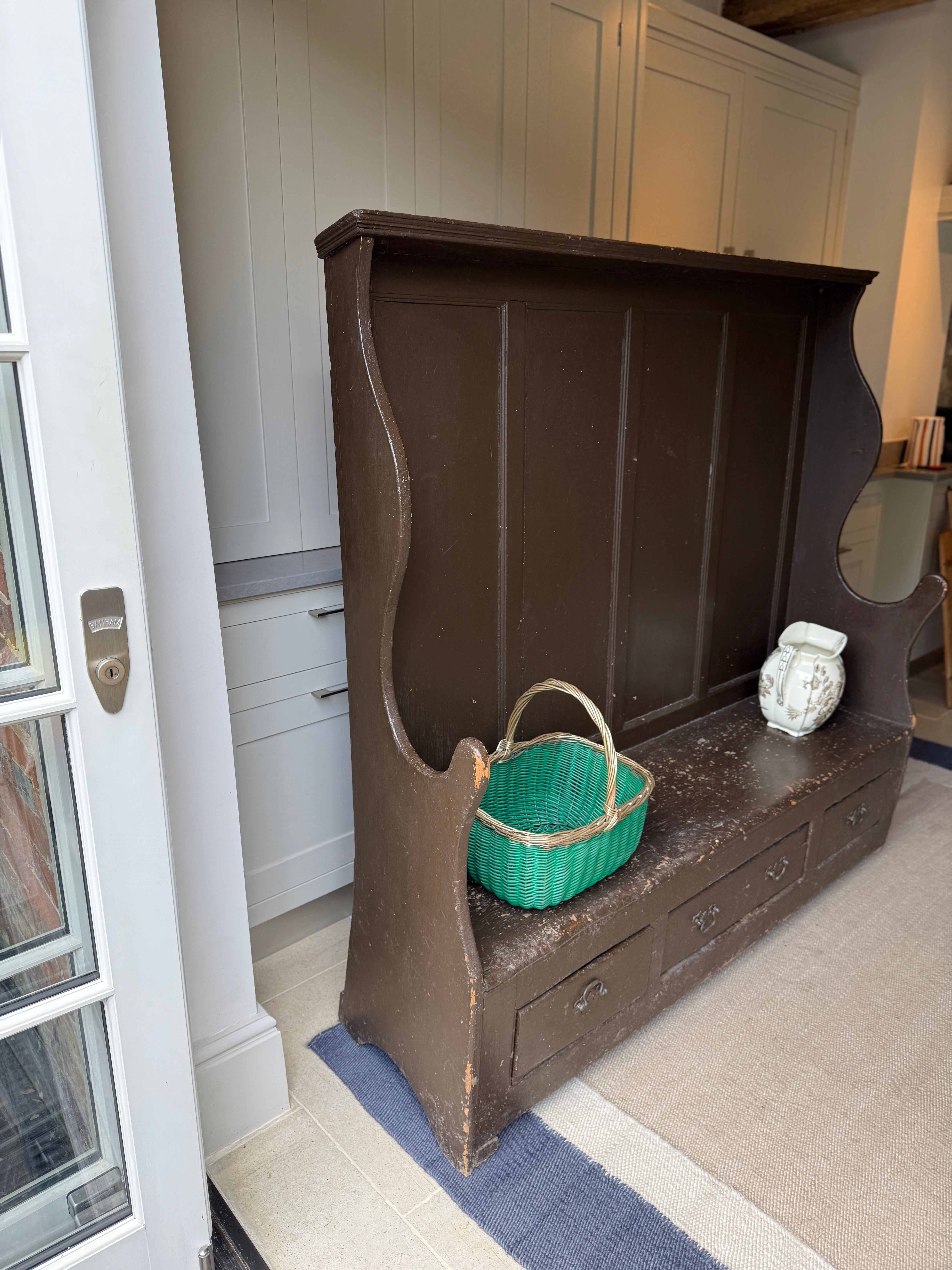 Early 19th Century West Country Settle