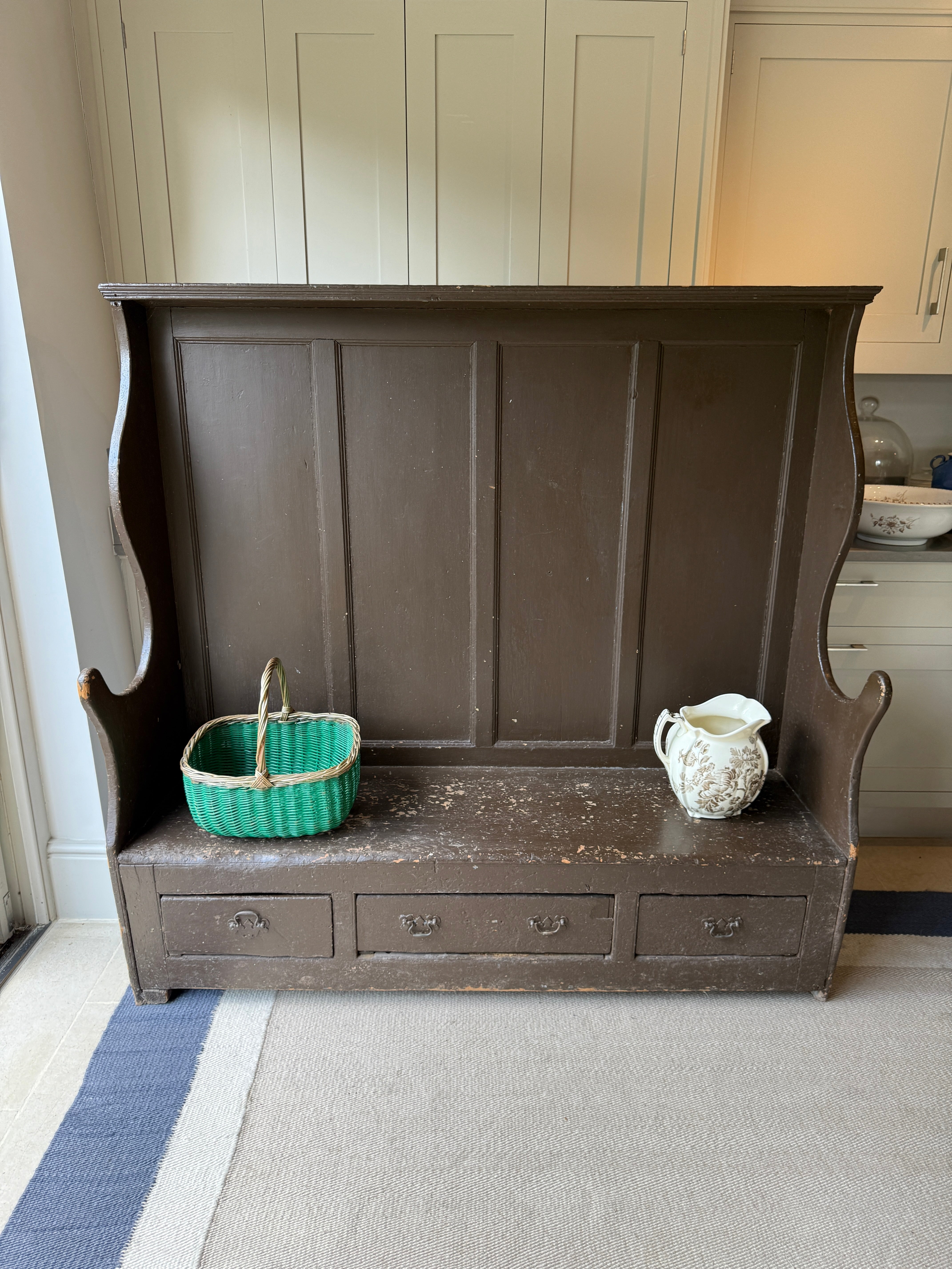 Early 19th Century West Country Settle