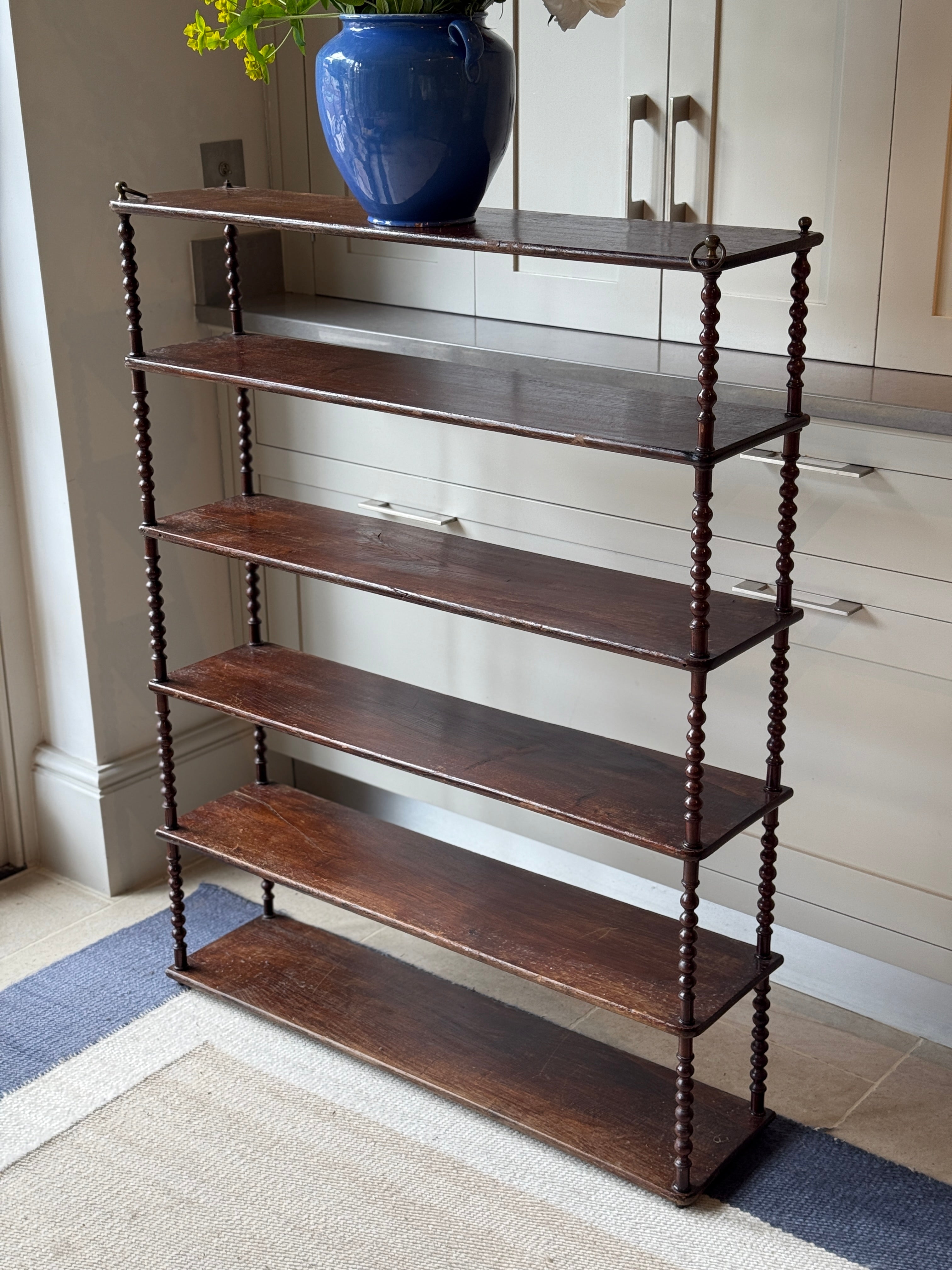 Large French Bobbin Shelf (floor standing or wall mounted)