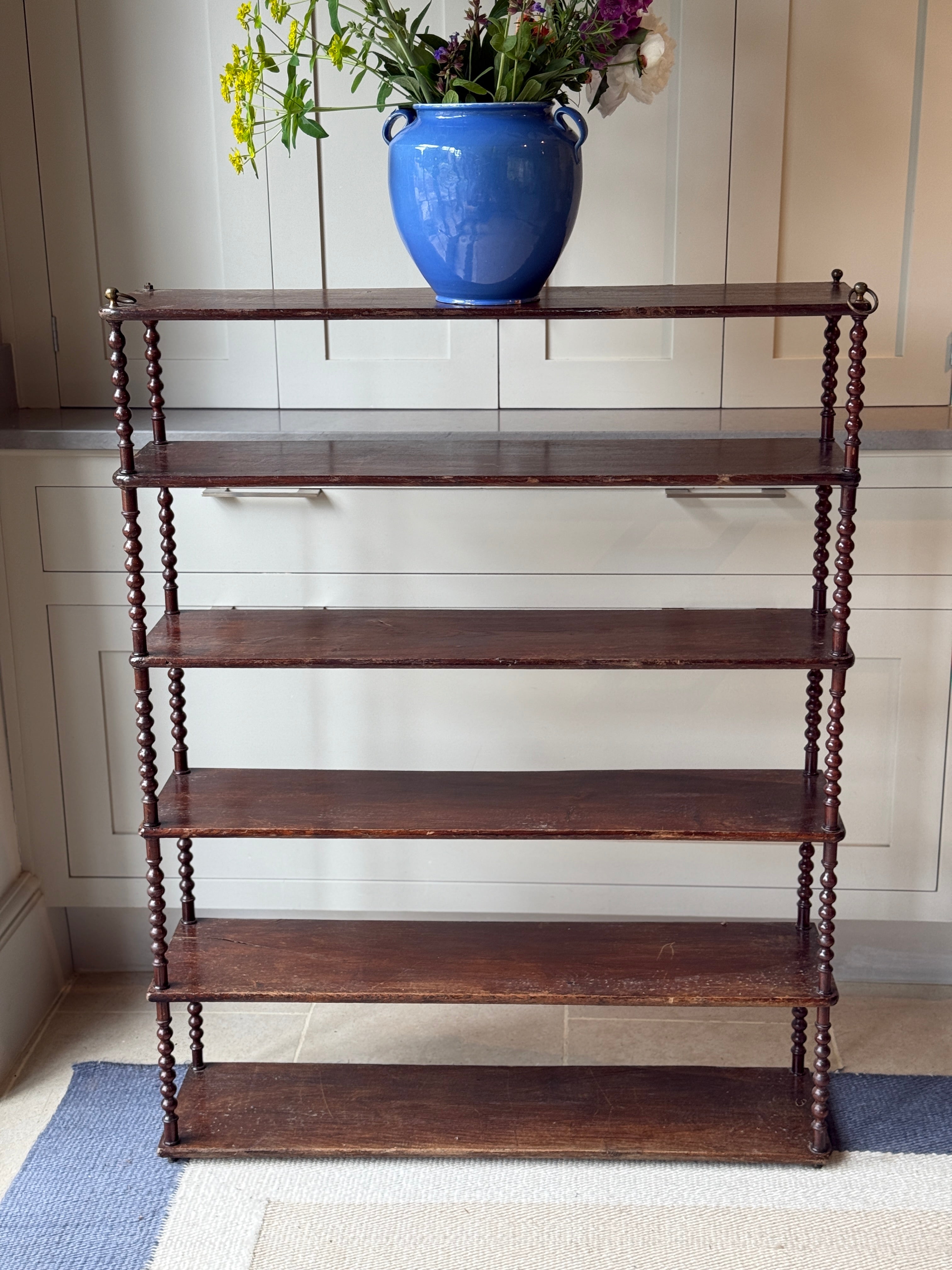 Large French Bobbin Shelf (floor standing or wall mounted)