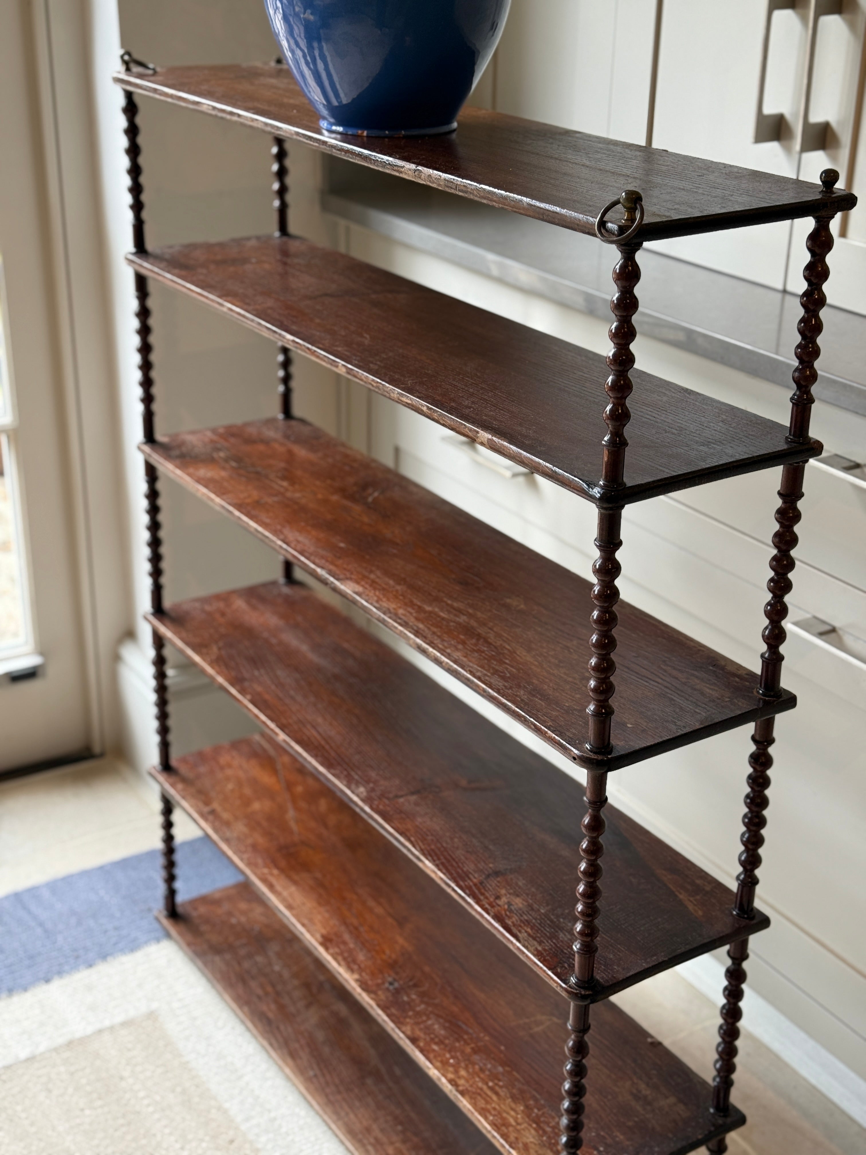 Large French Bobbin Shelf (floor standing or wall mounted)