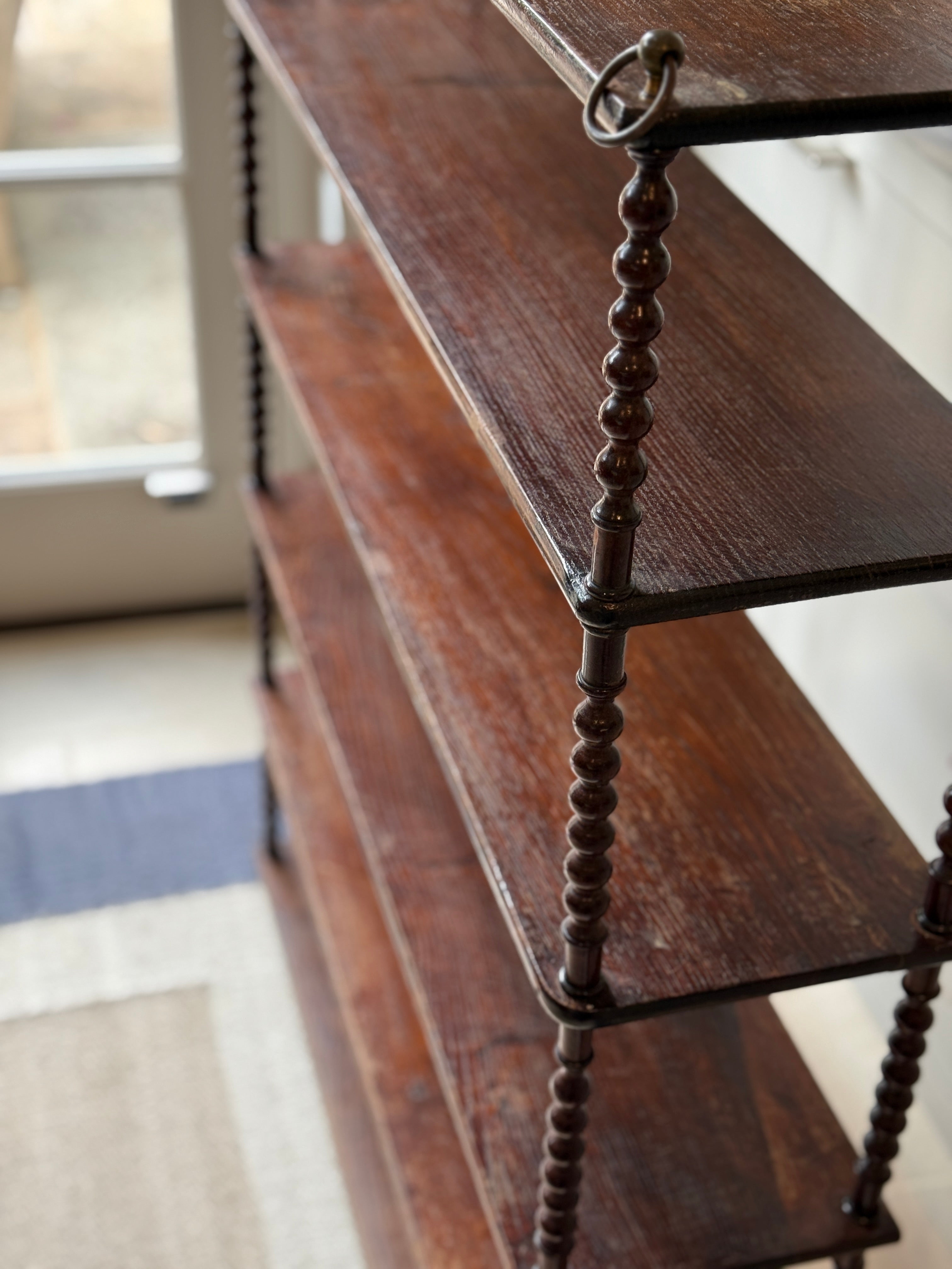 Large French Bobbin Shelf (floor standing or wall mounted)