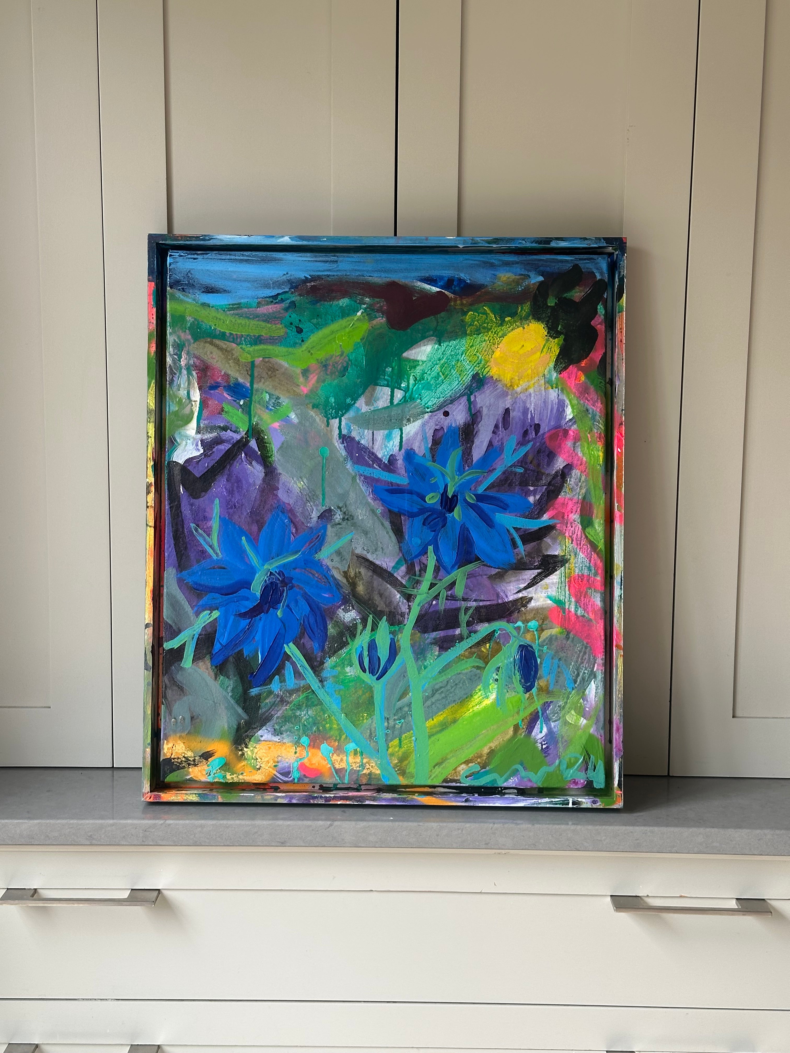 ‘Love in the Mist’ Painting by Catherine Ducker