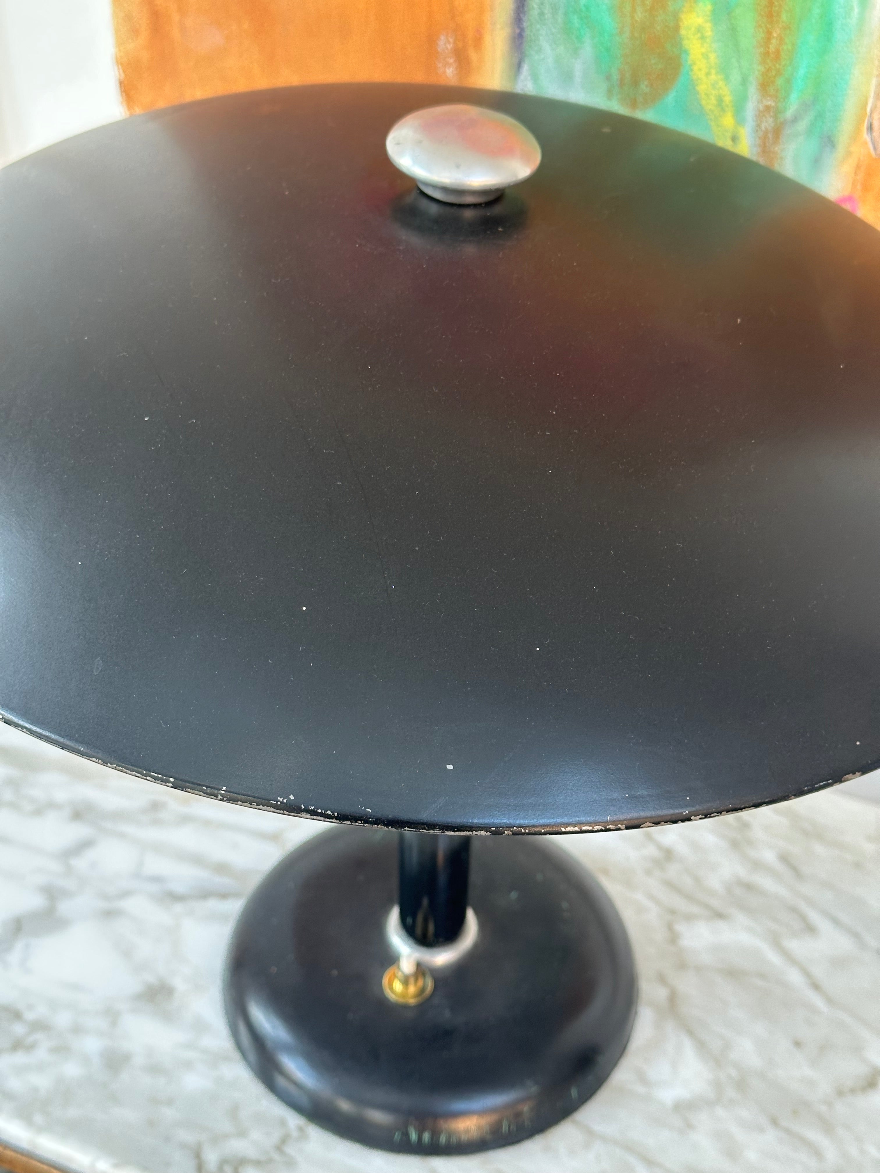 Black Bauhaus Desk Lamp