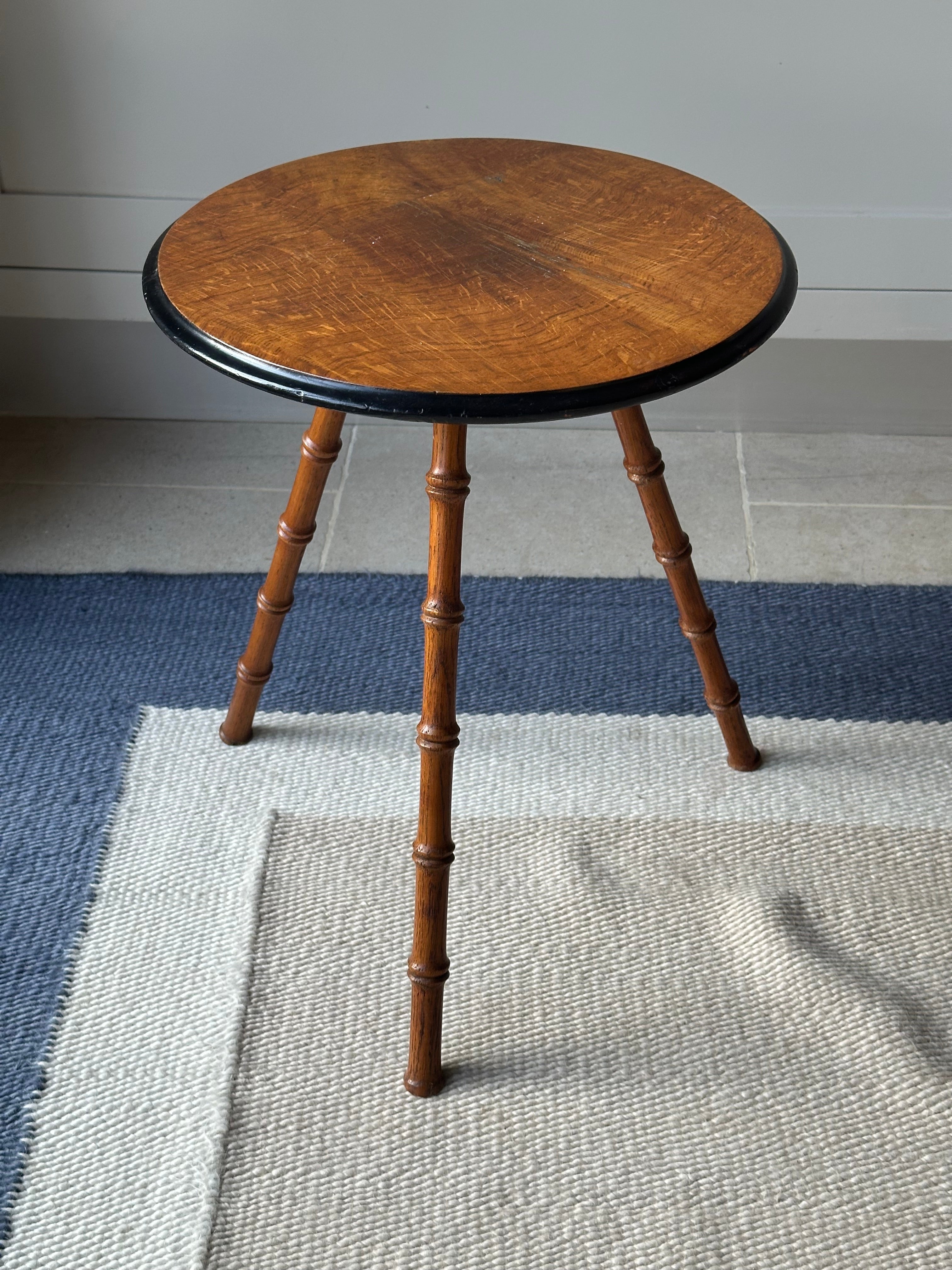 William Gerrard Faux Bamboo Campaign Table