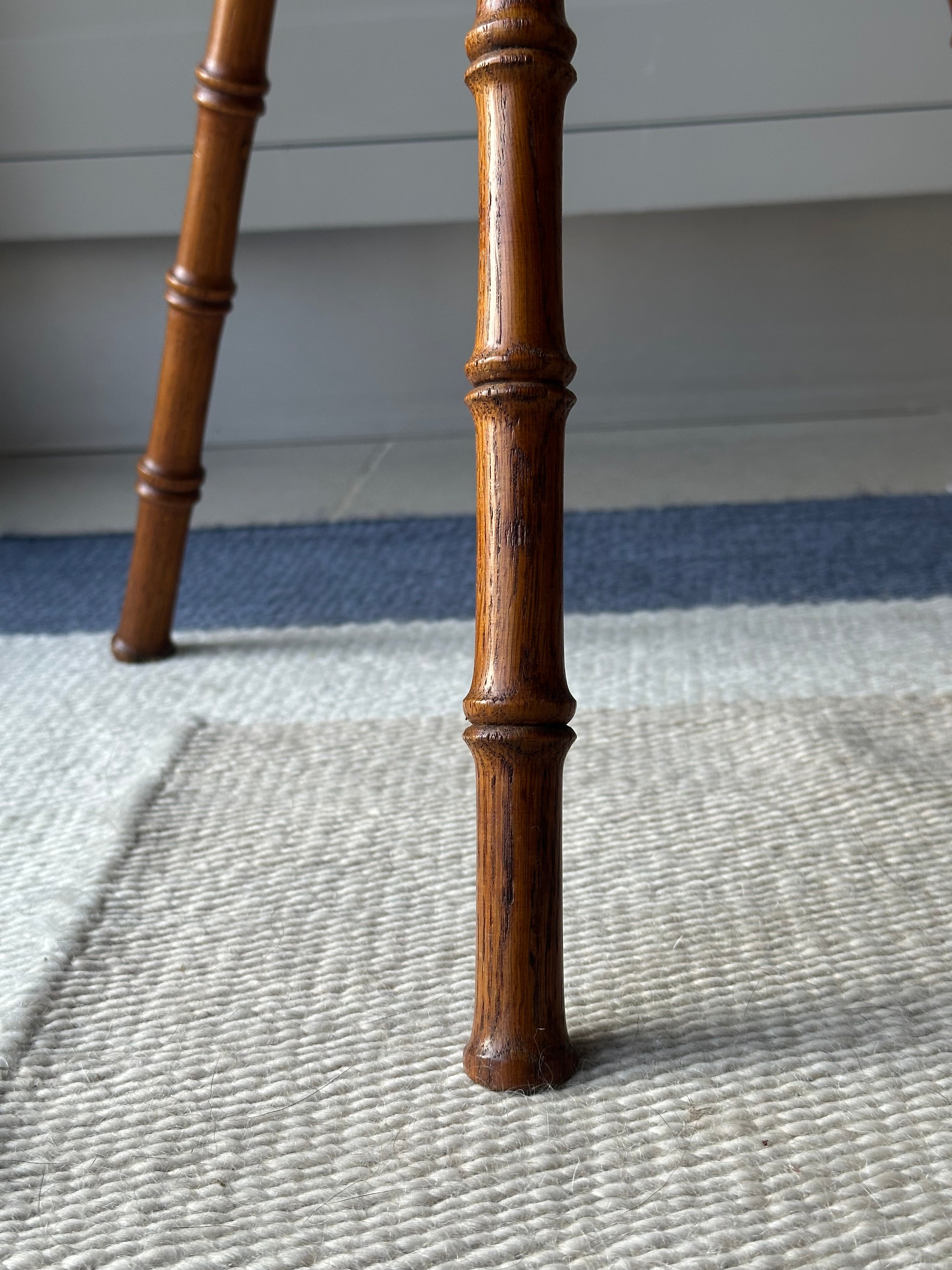 William Gerrard Faux Bamboo Campaign Table