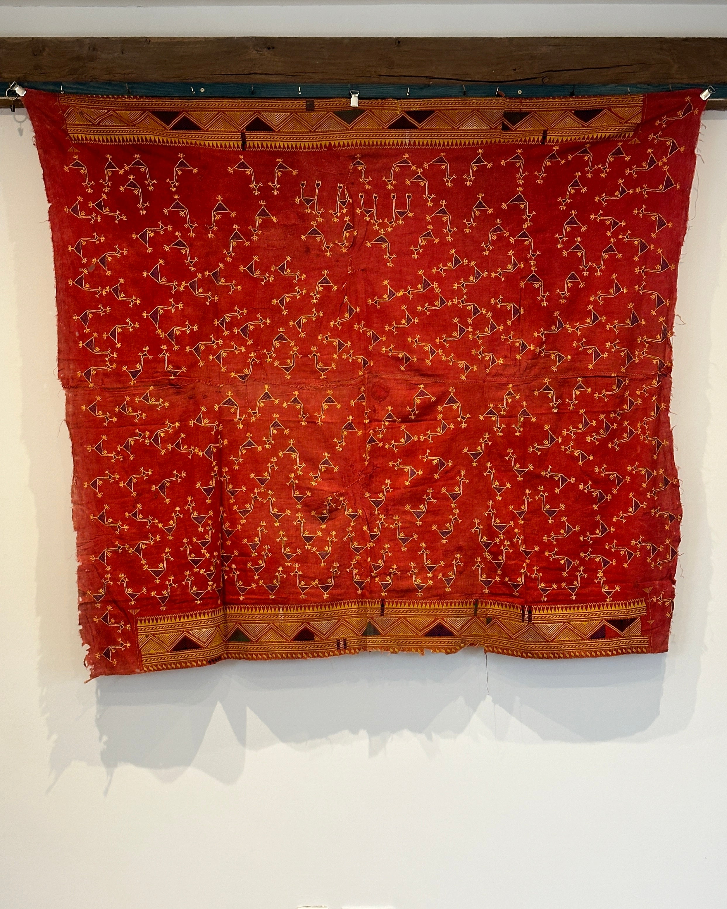 Old Shekaweti Embroidered Textile from Jaisalmer