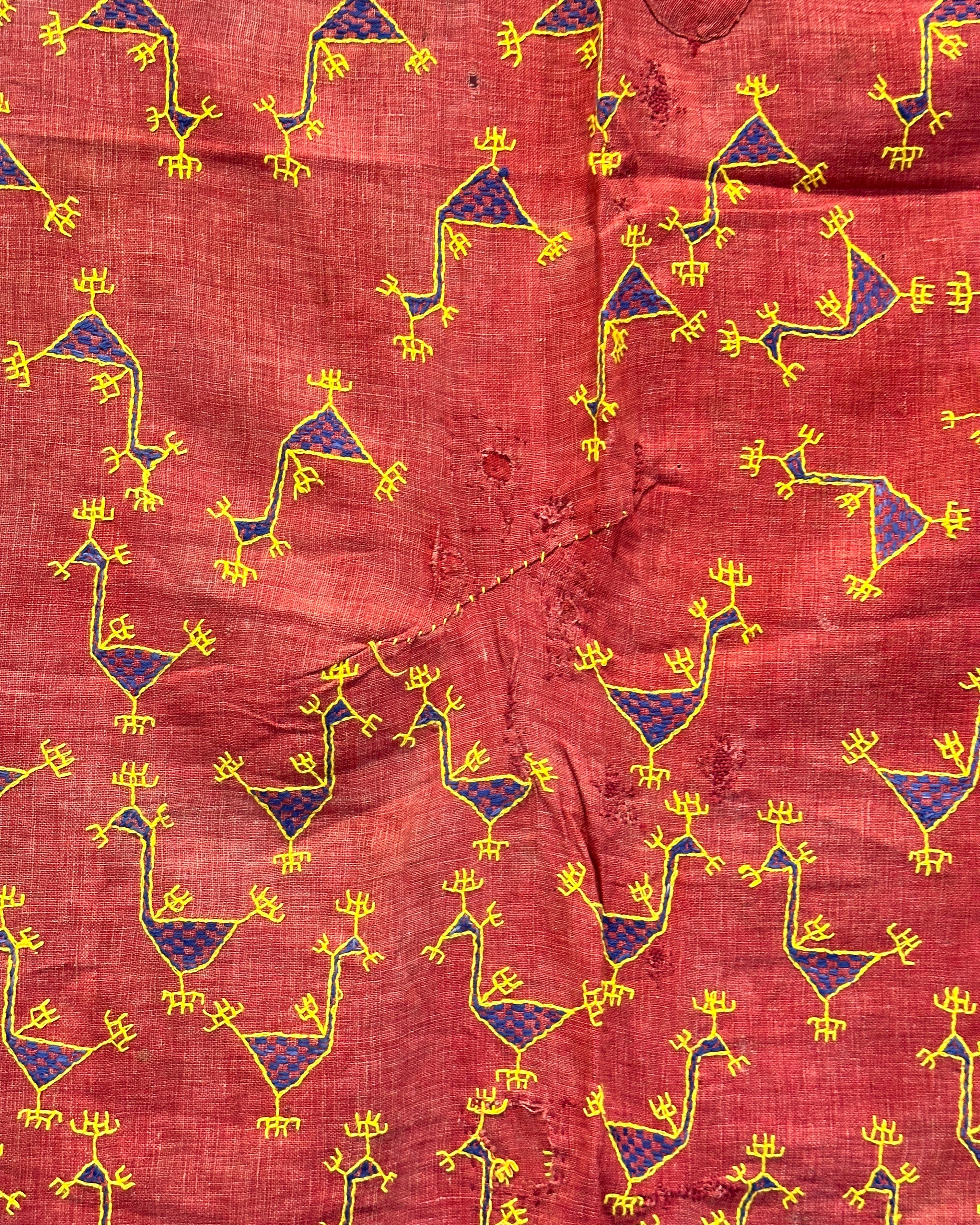 Old Shekaweti Embroidered Textile from Jaisalmer
