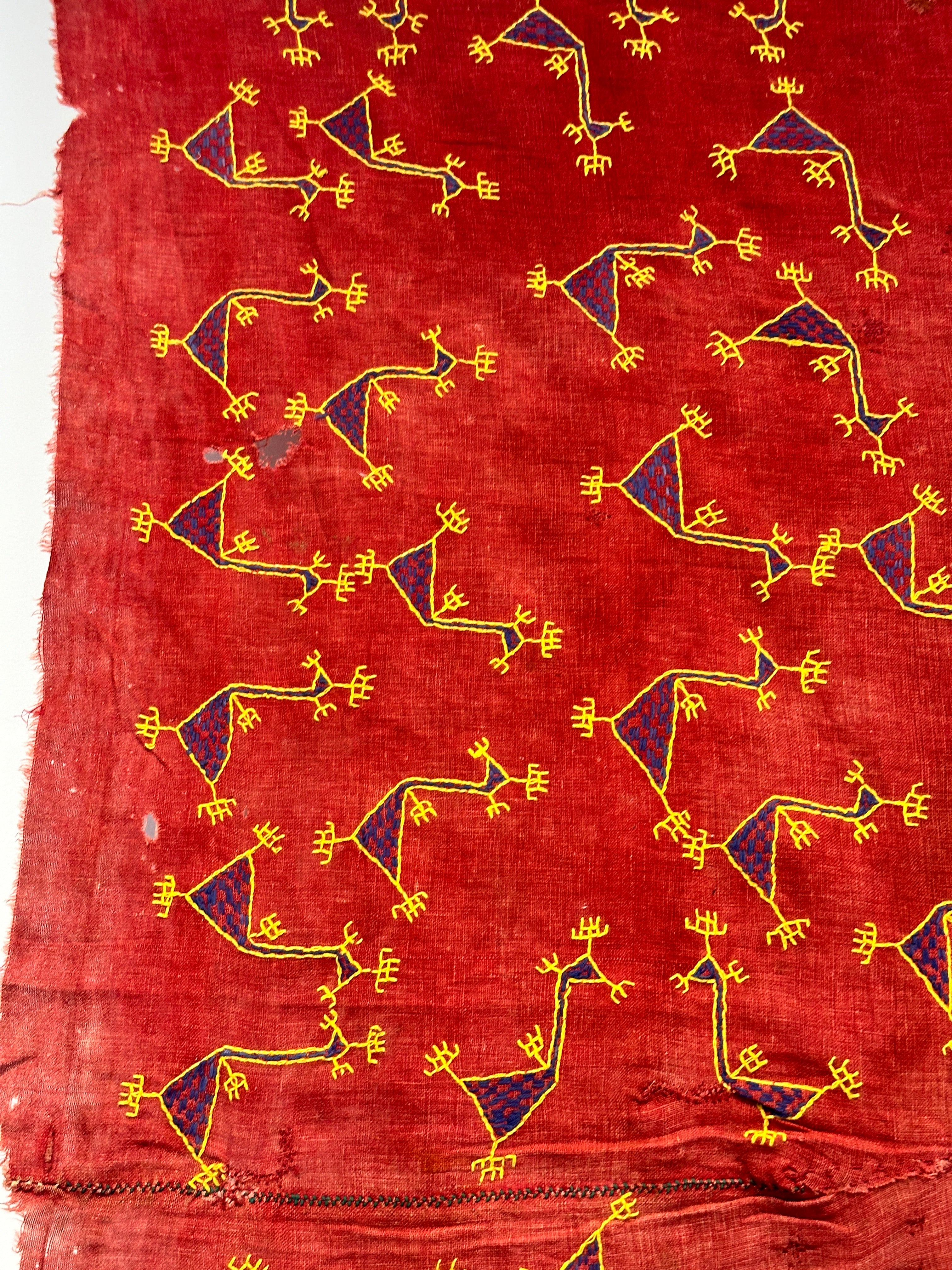 Old Shekaweti Embroidered Textile from Jaisalmer