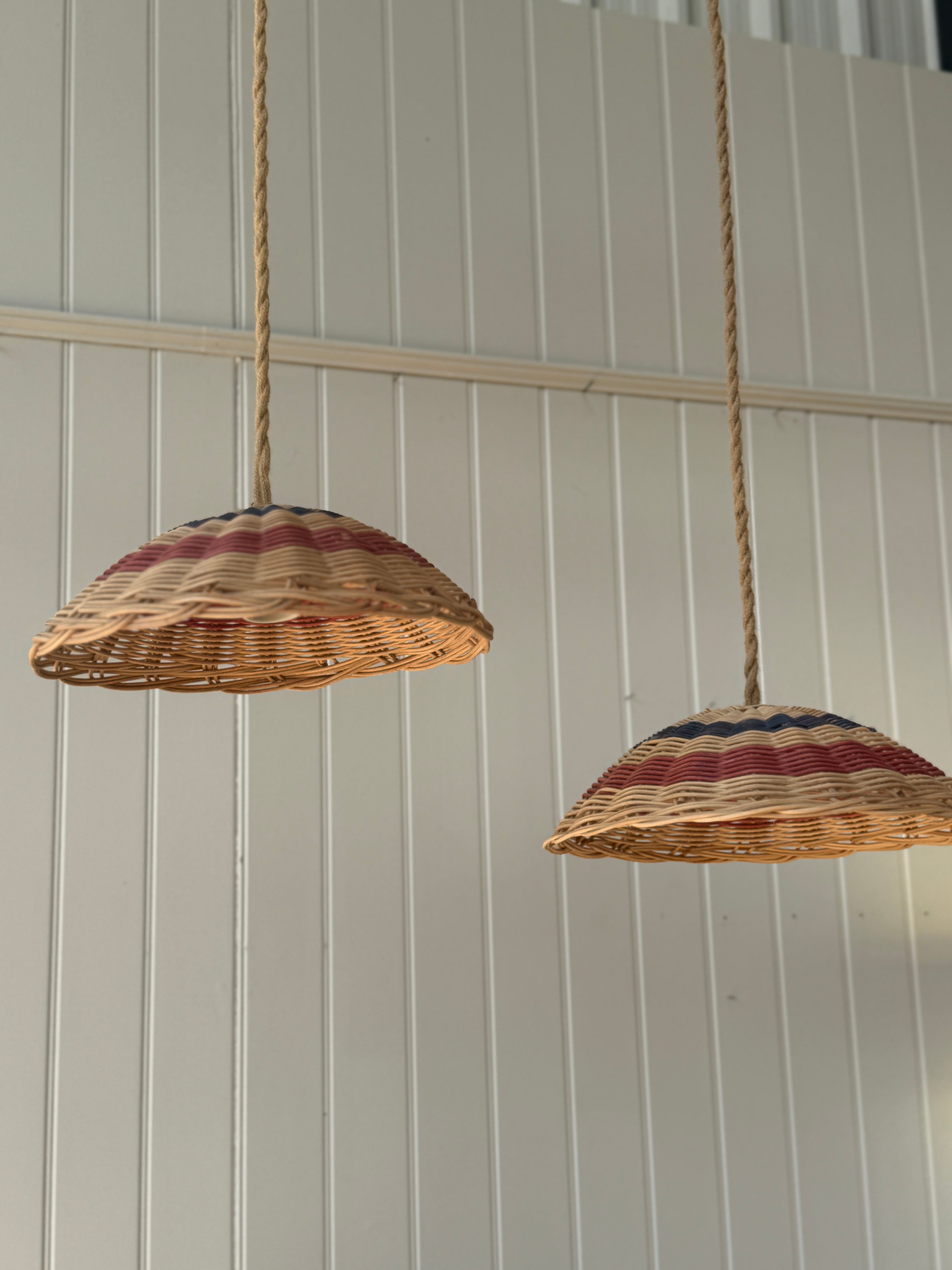 Rattan Pendant Light
