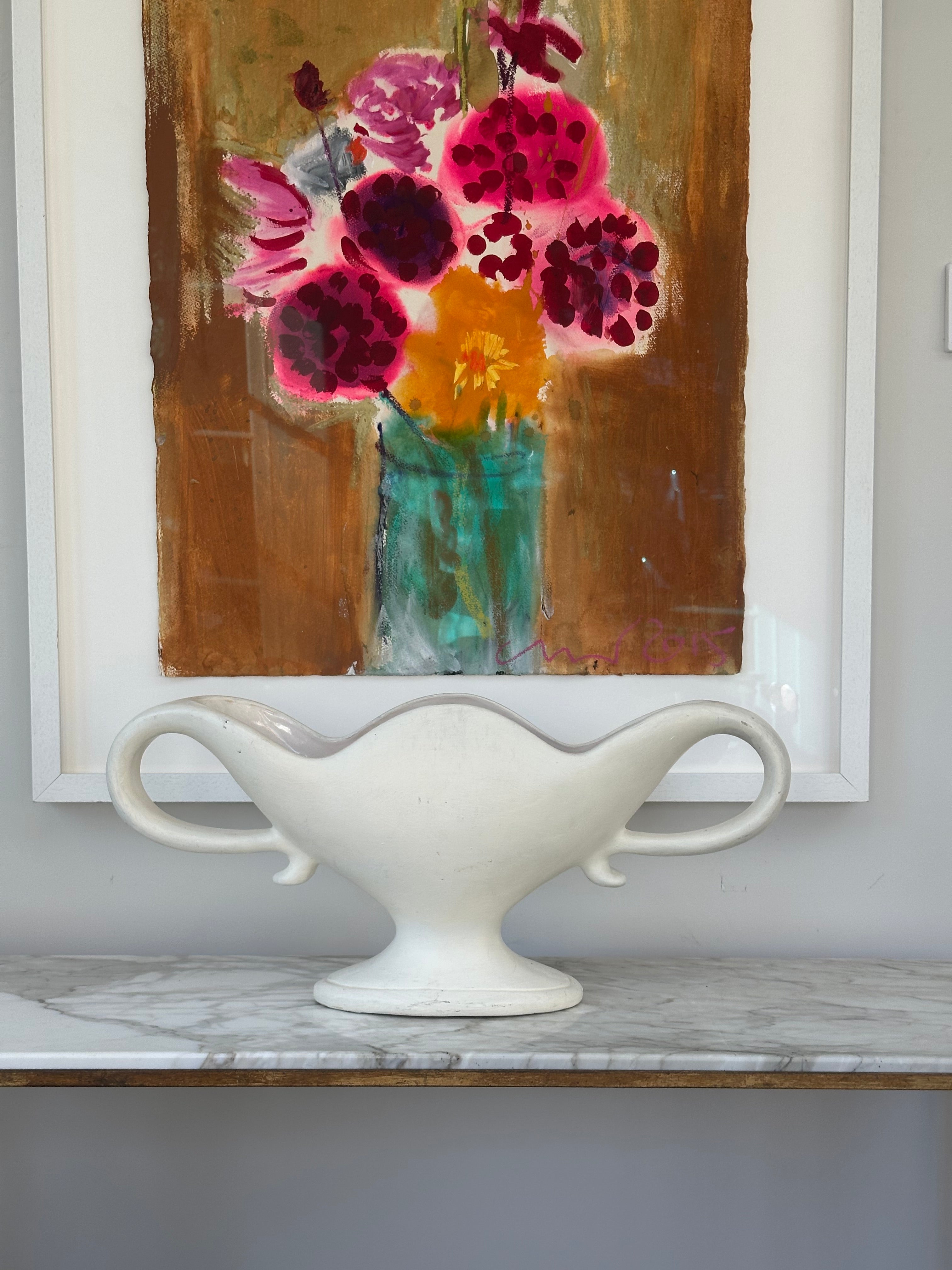 Large Painted Constance Spry Vase