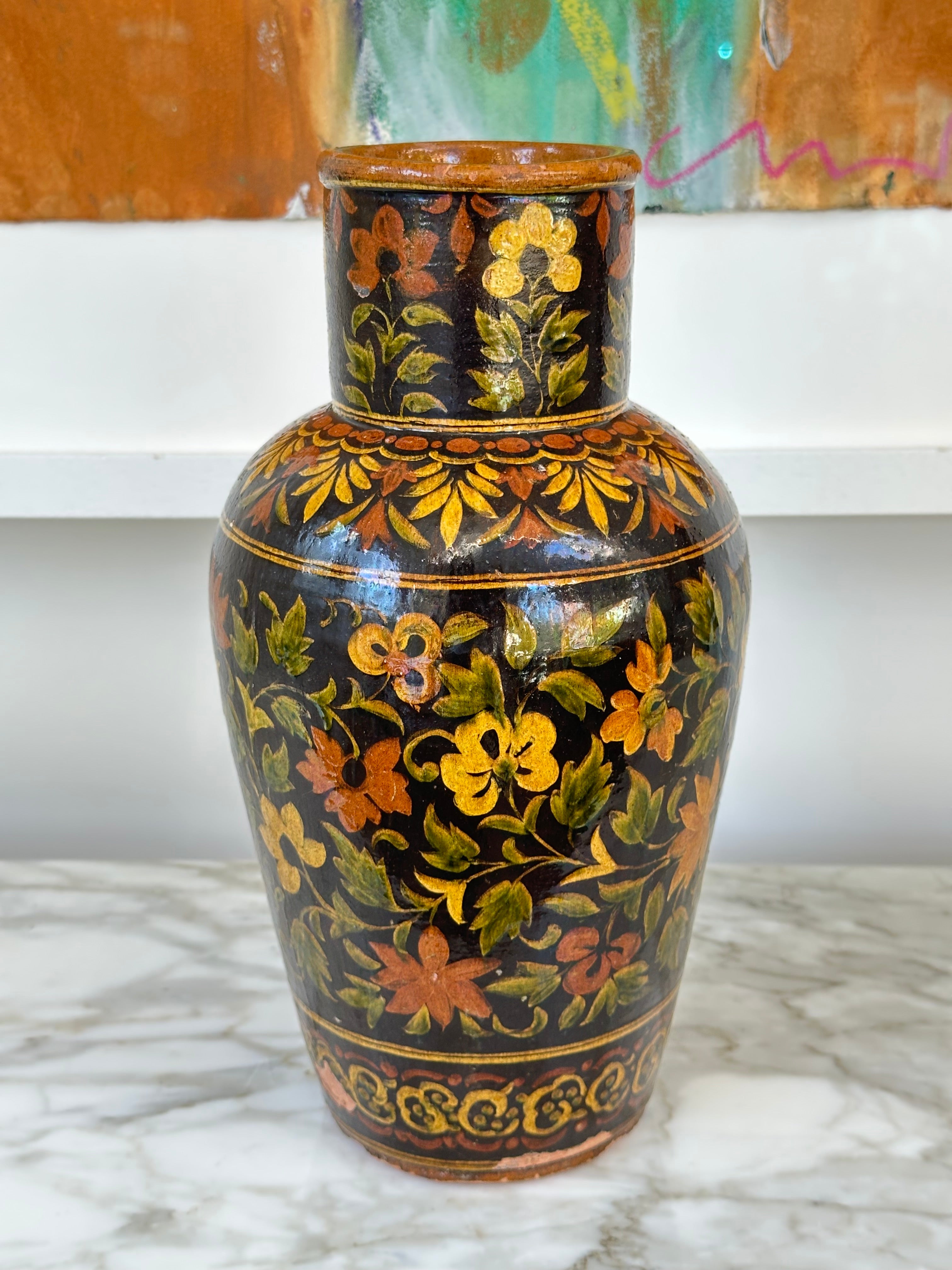 1930s Spanish Decorative Vase