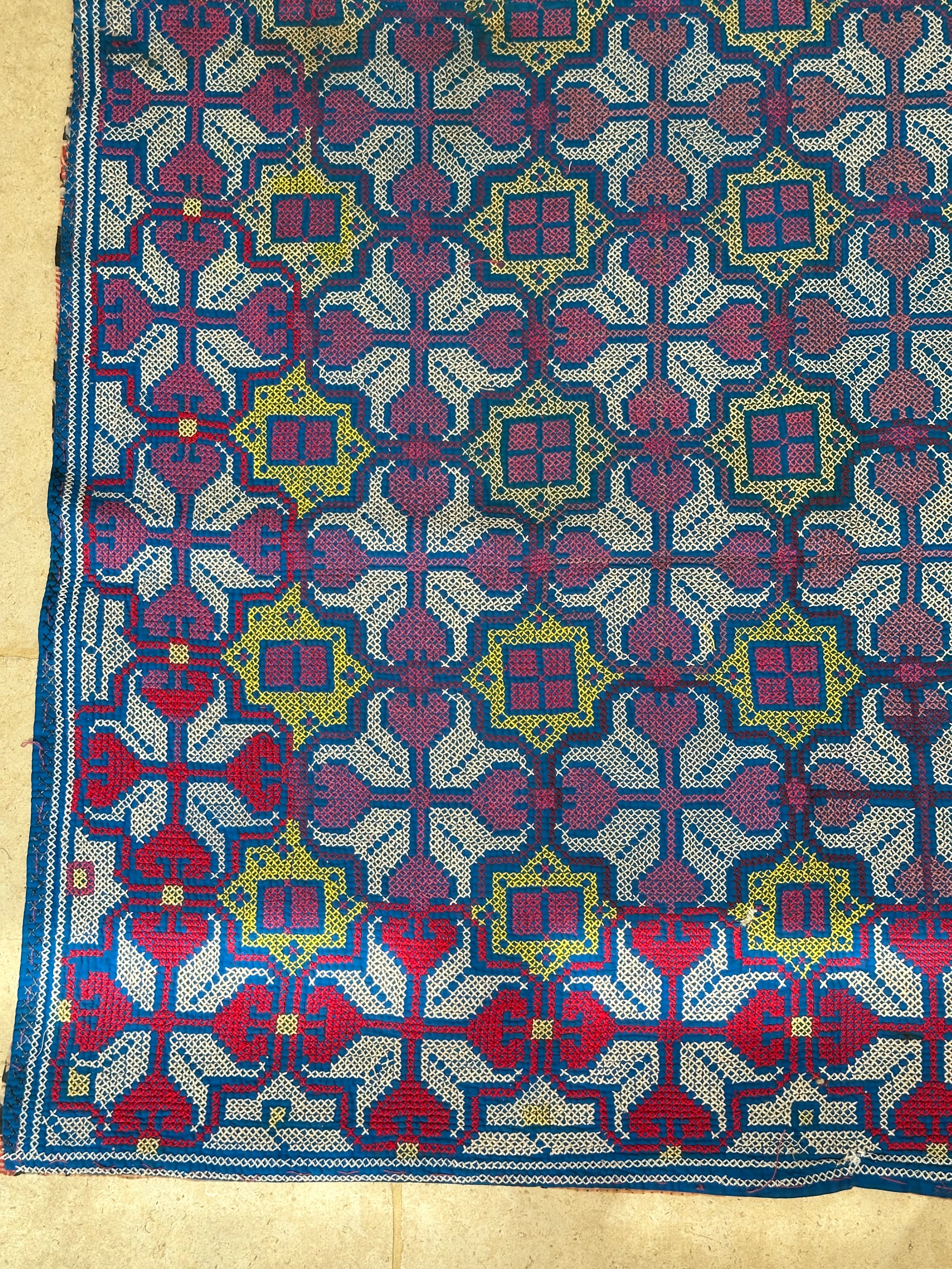 Blue Bengal Handmade Quilt