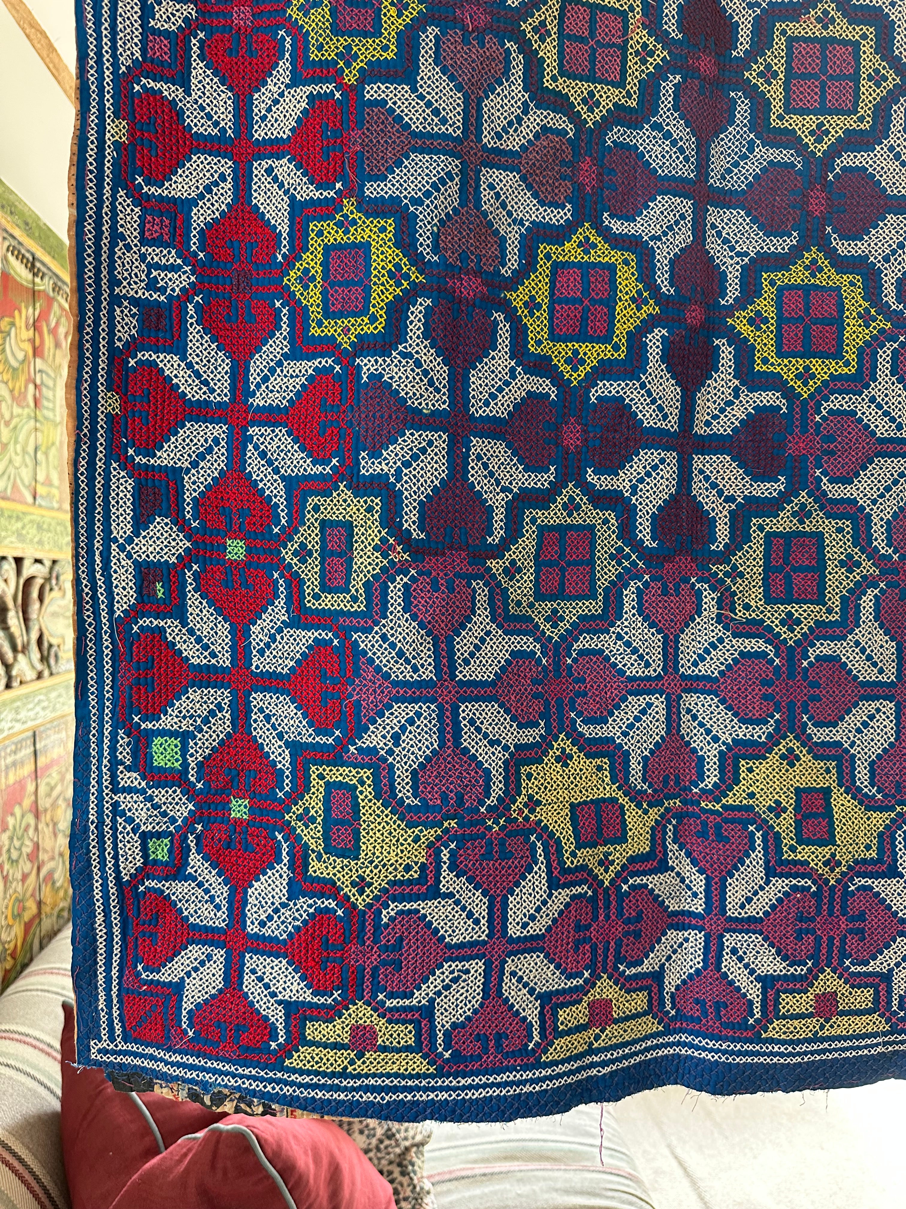 Blue Bengal Handmade Quilt