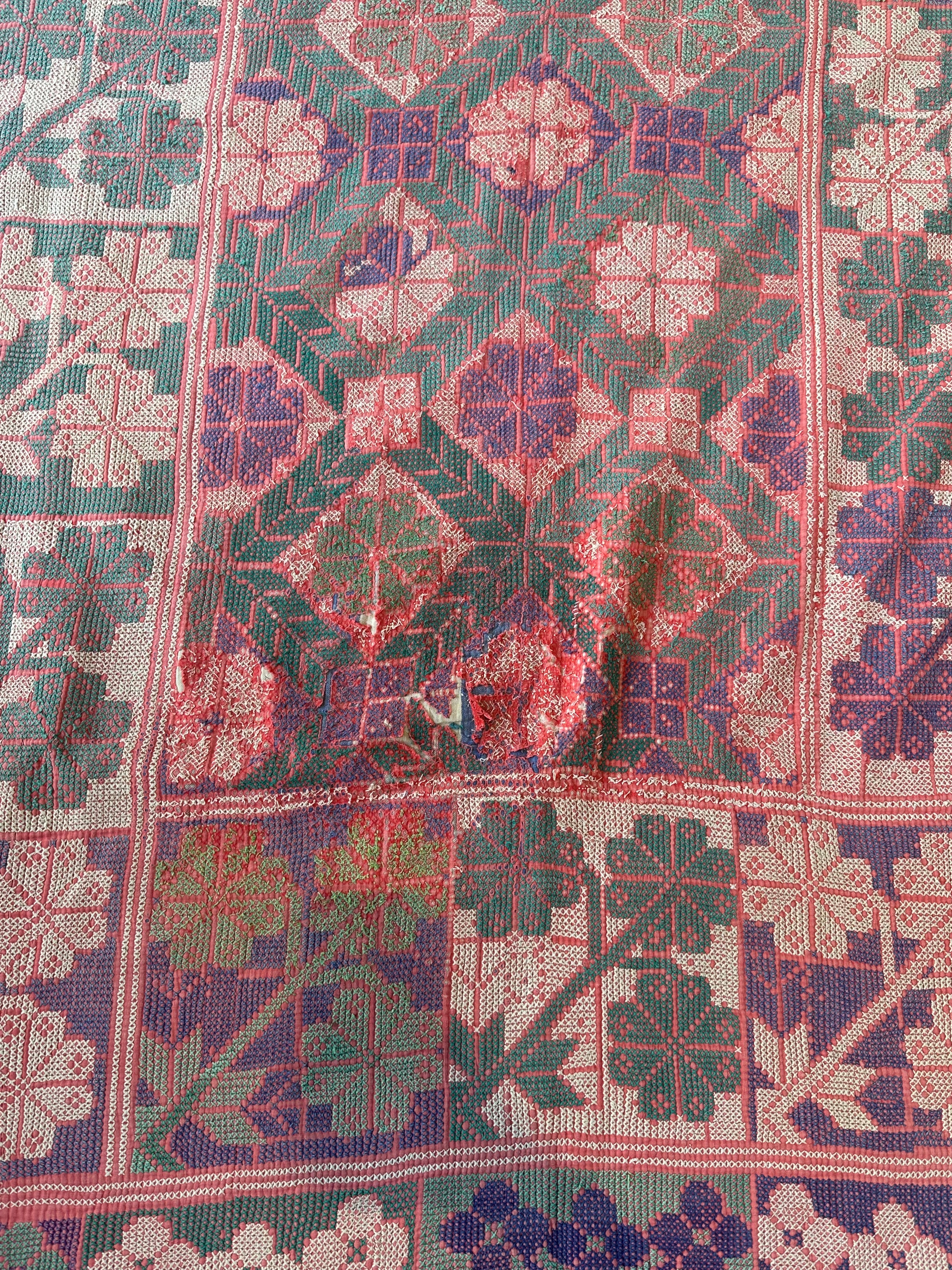 Pink handmade Bengal Quilt