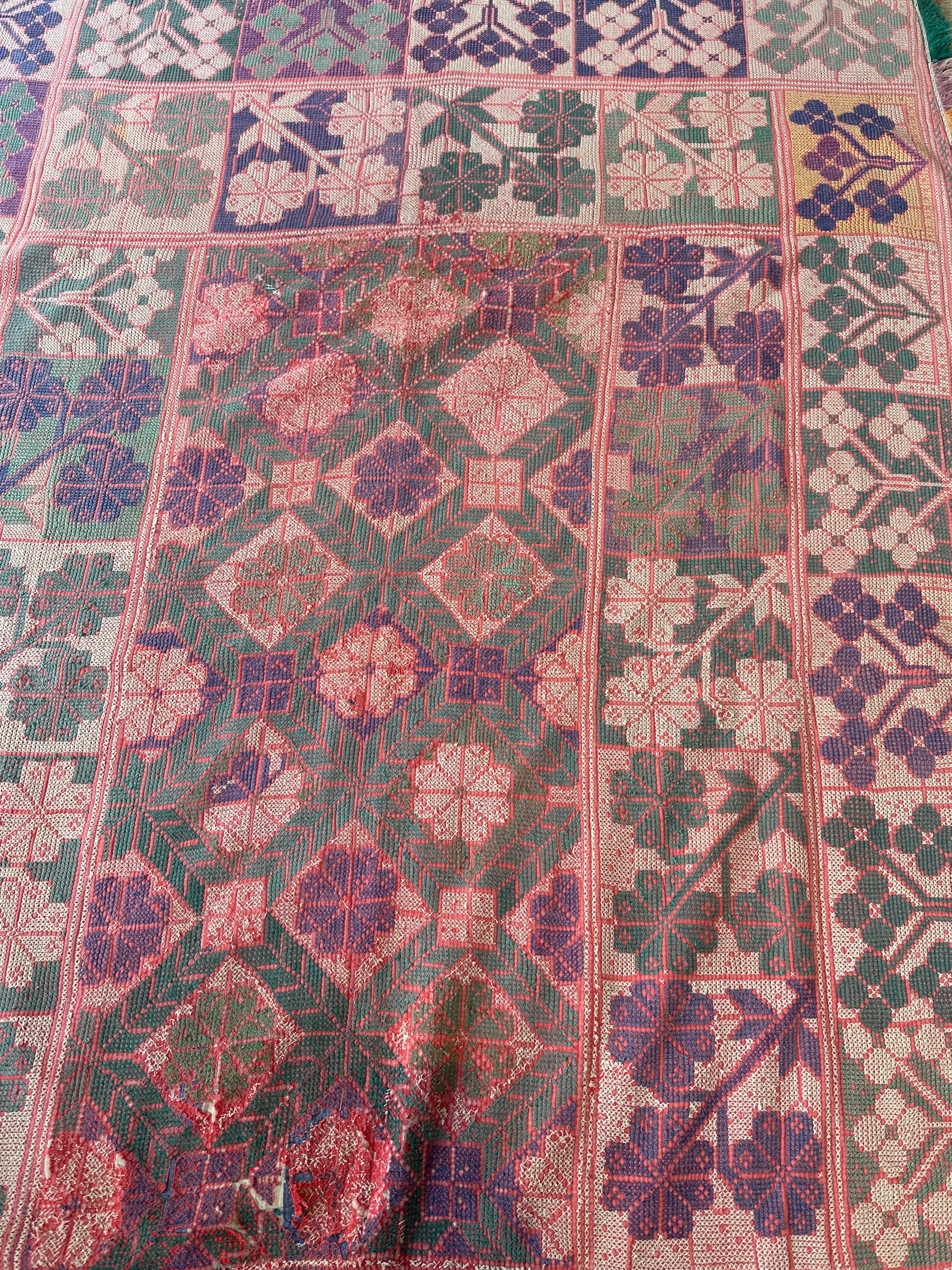 Pink handmade Bengal Quilt