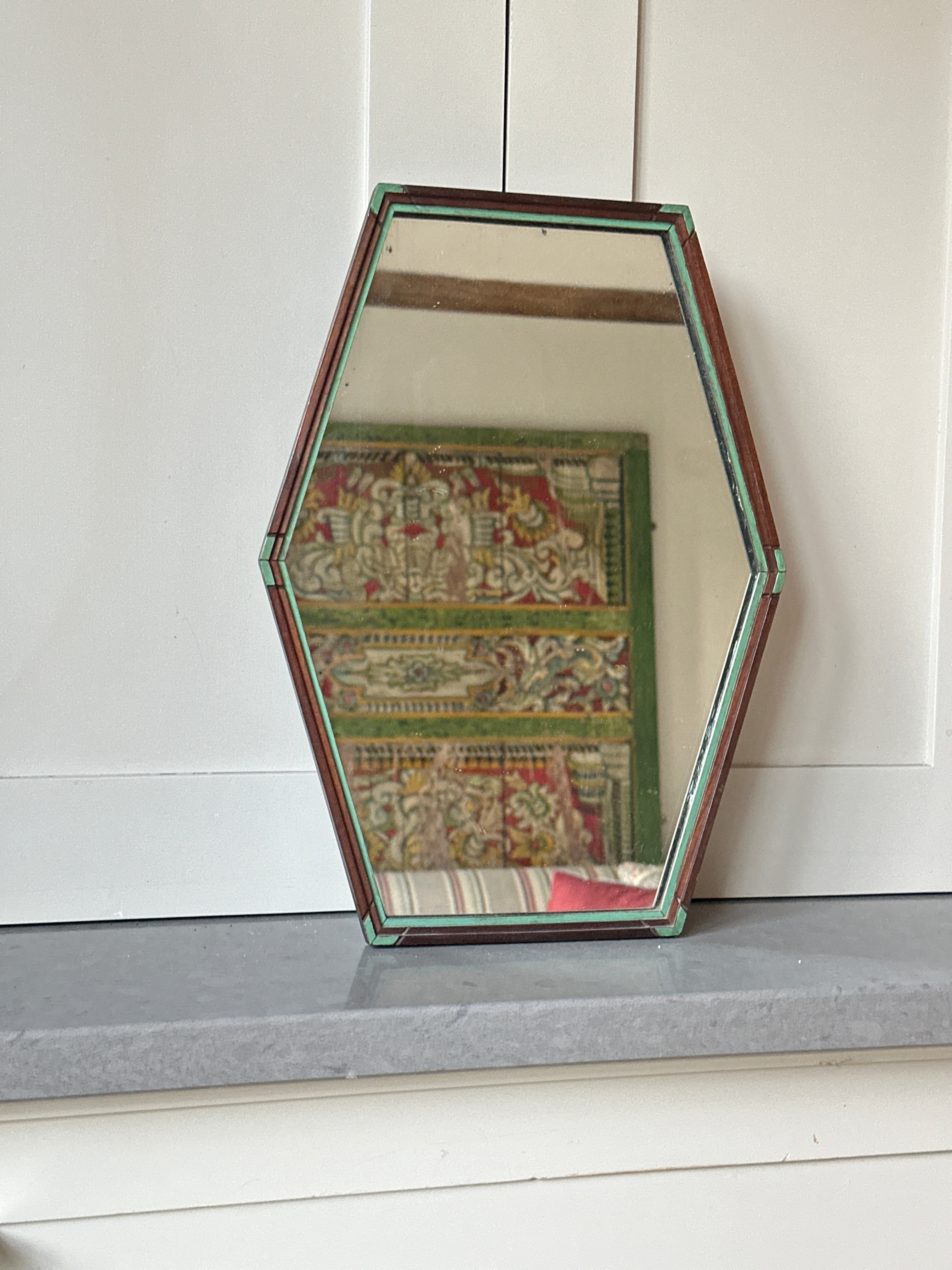 DF 1920s Hexagonal Rowley Gallery Mirror