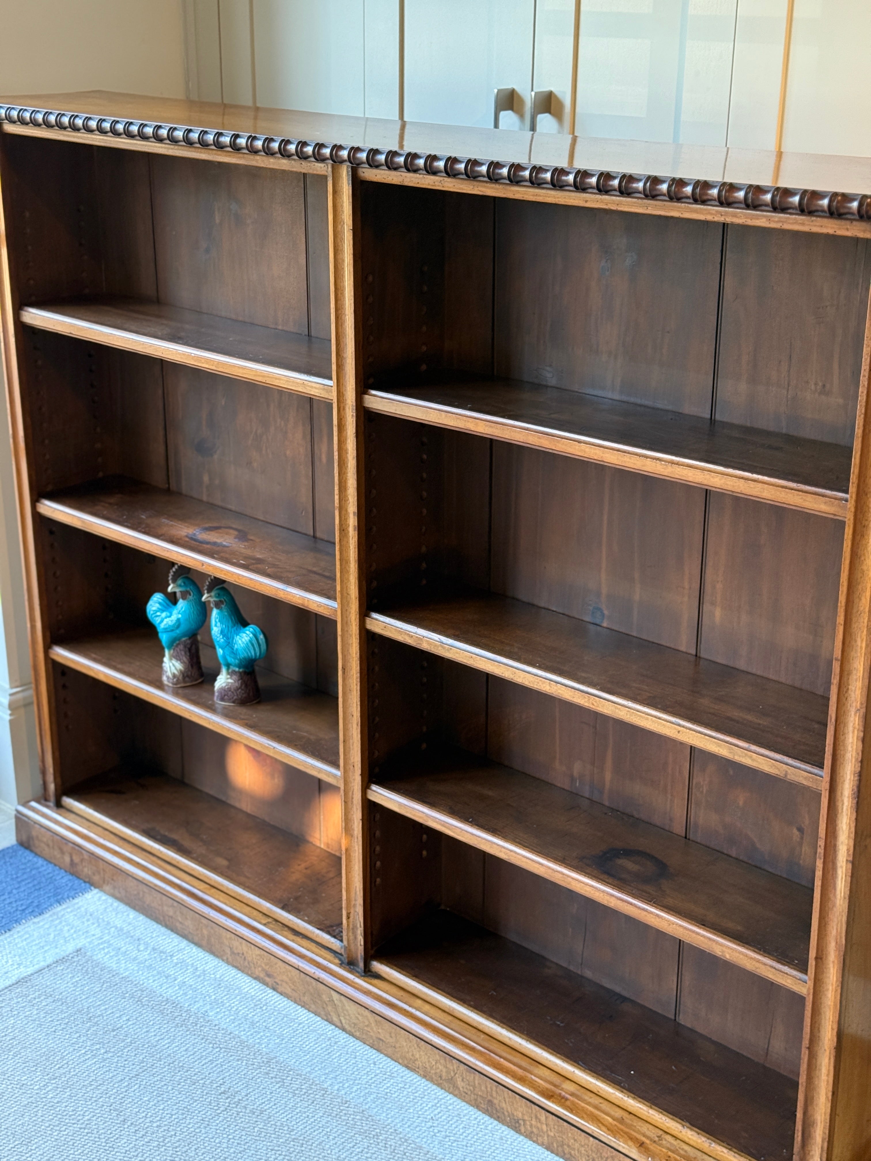 English Walnut Bookcase