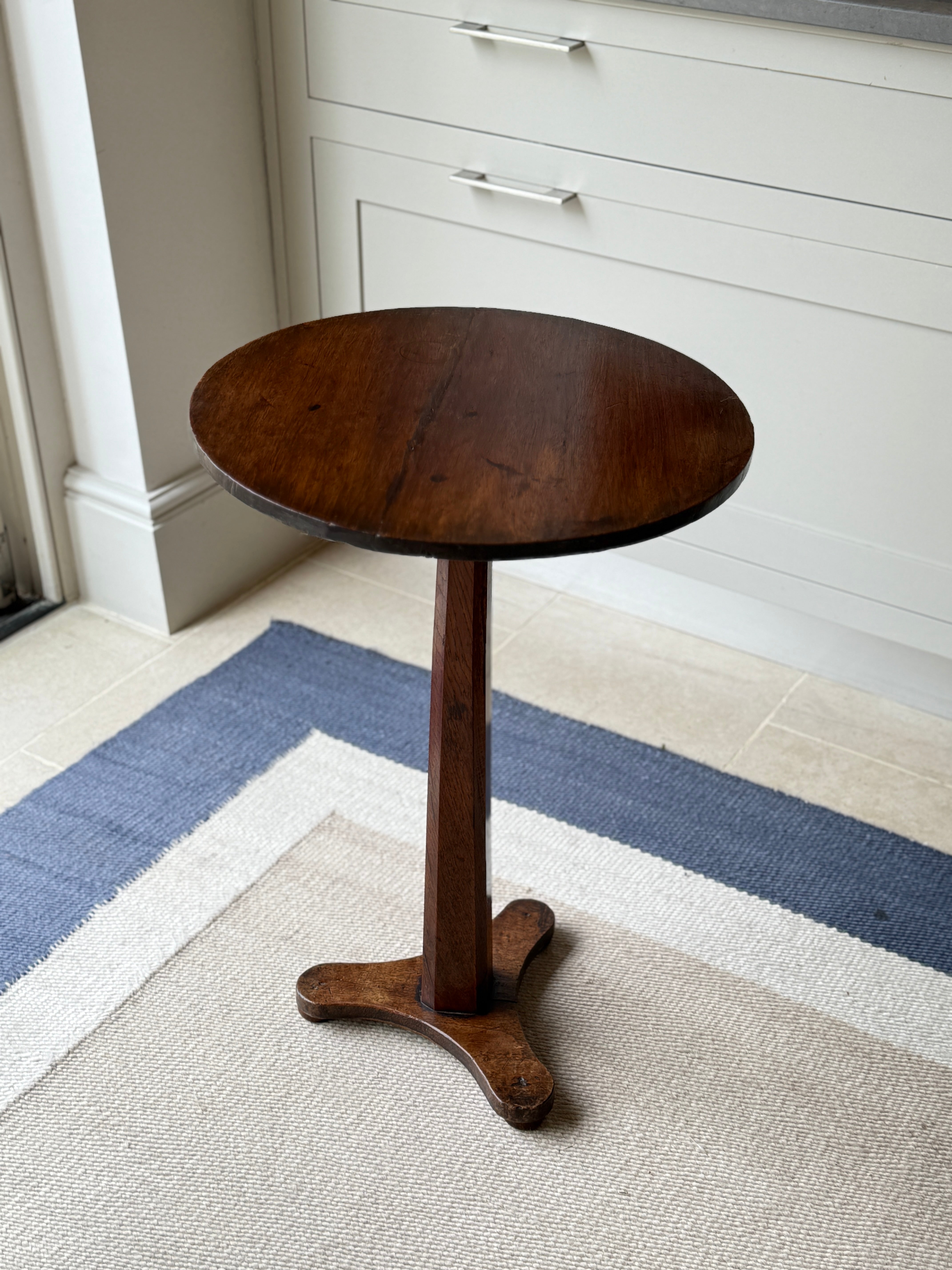 Small Mahogany Tripod Table