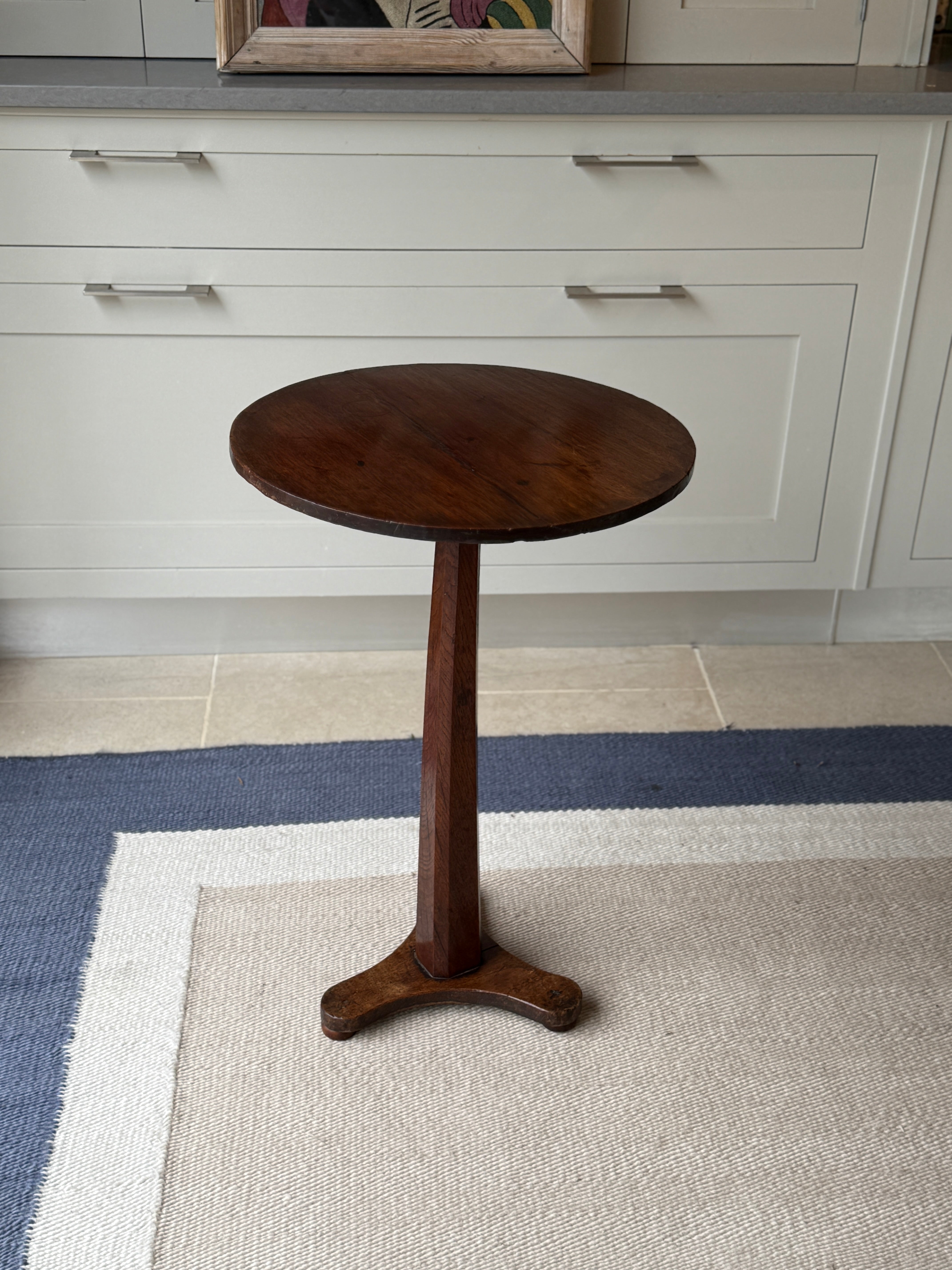 Small Mahogany Tripod Table