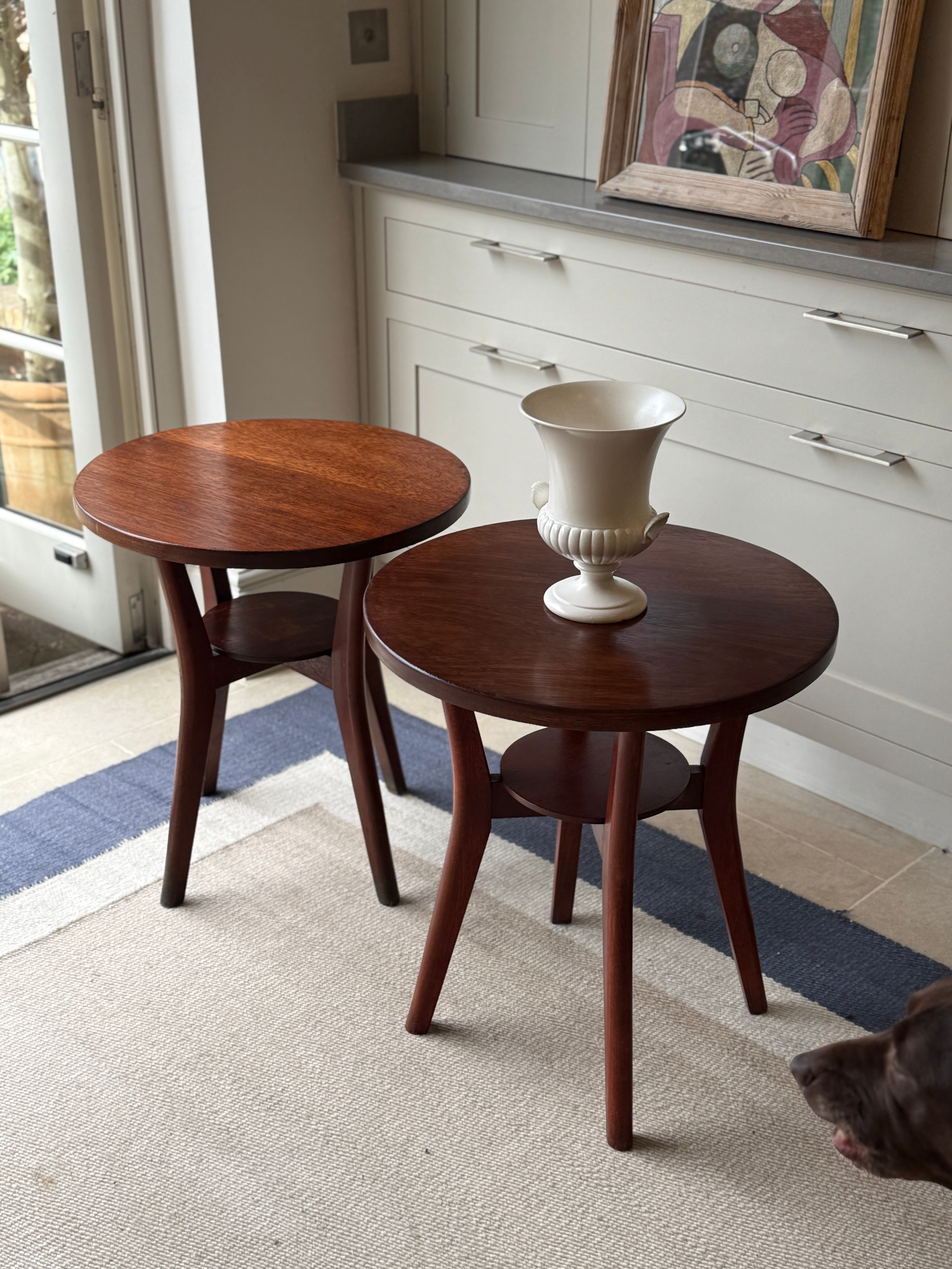 Pair of Rosewood Tables