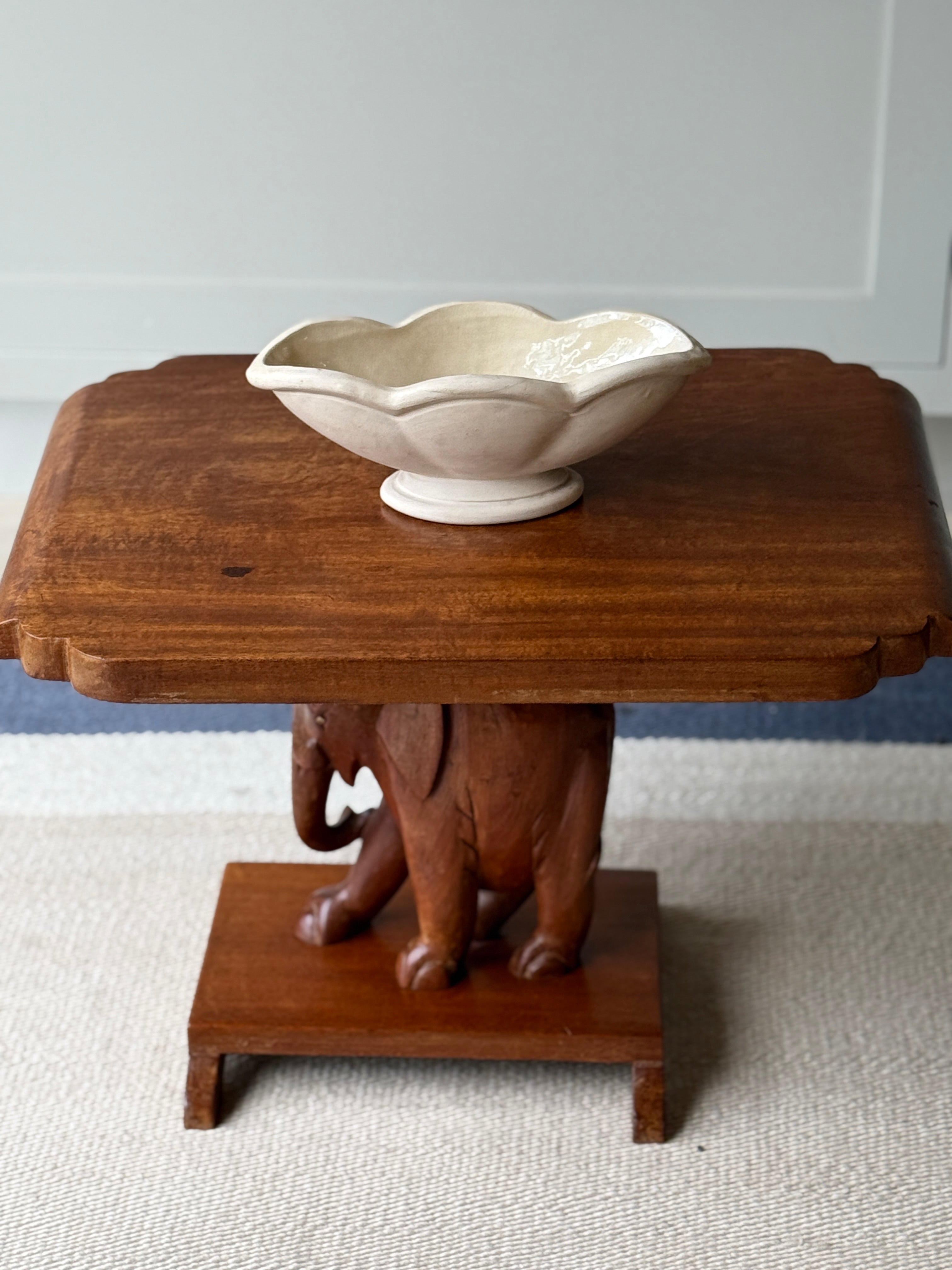 Fruitwood Elephant Table