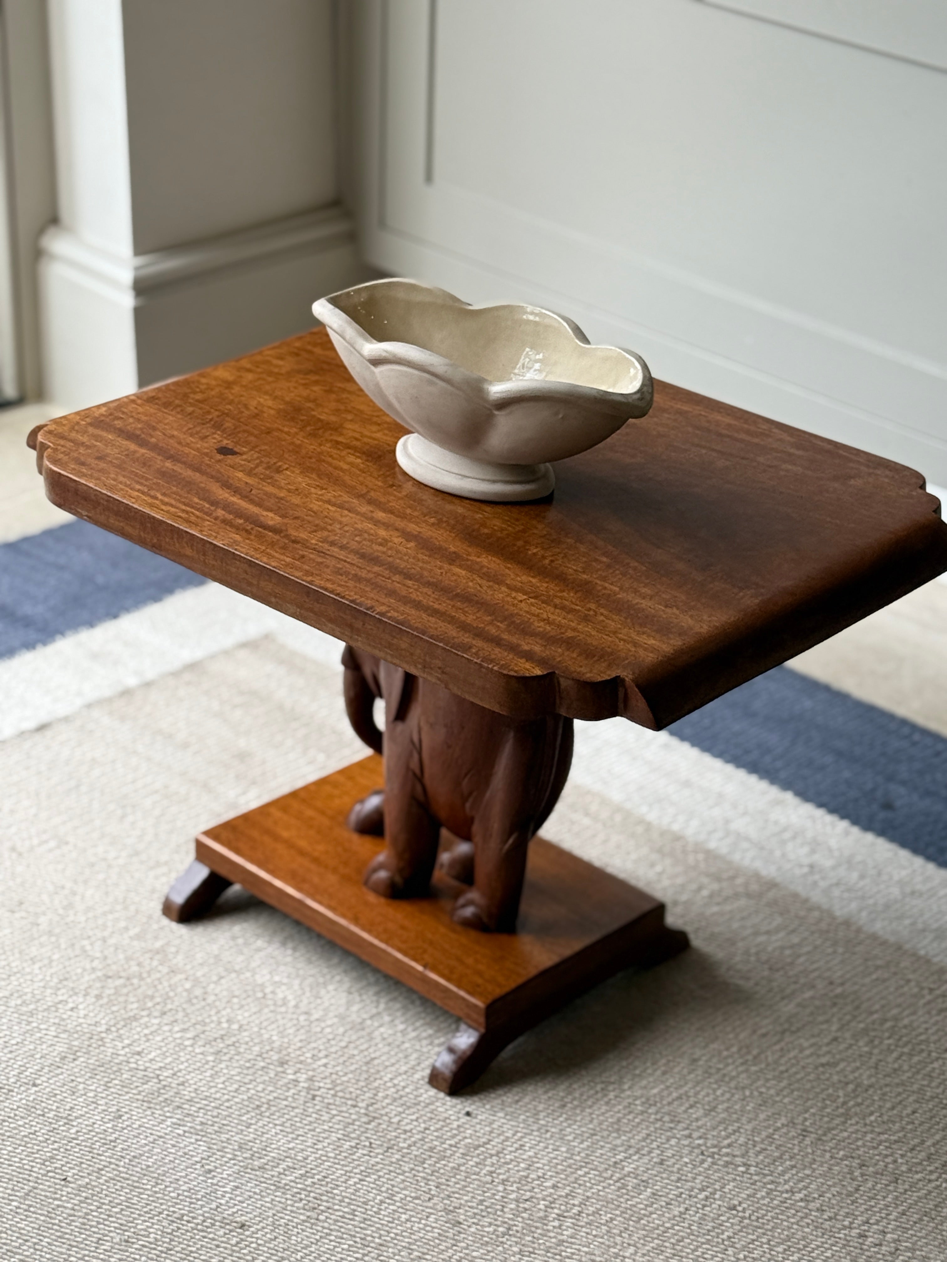 Fruitwood Elephant Table