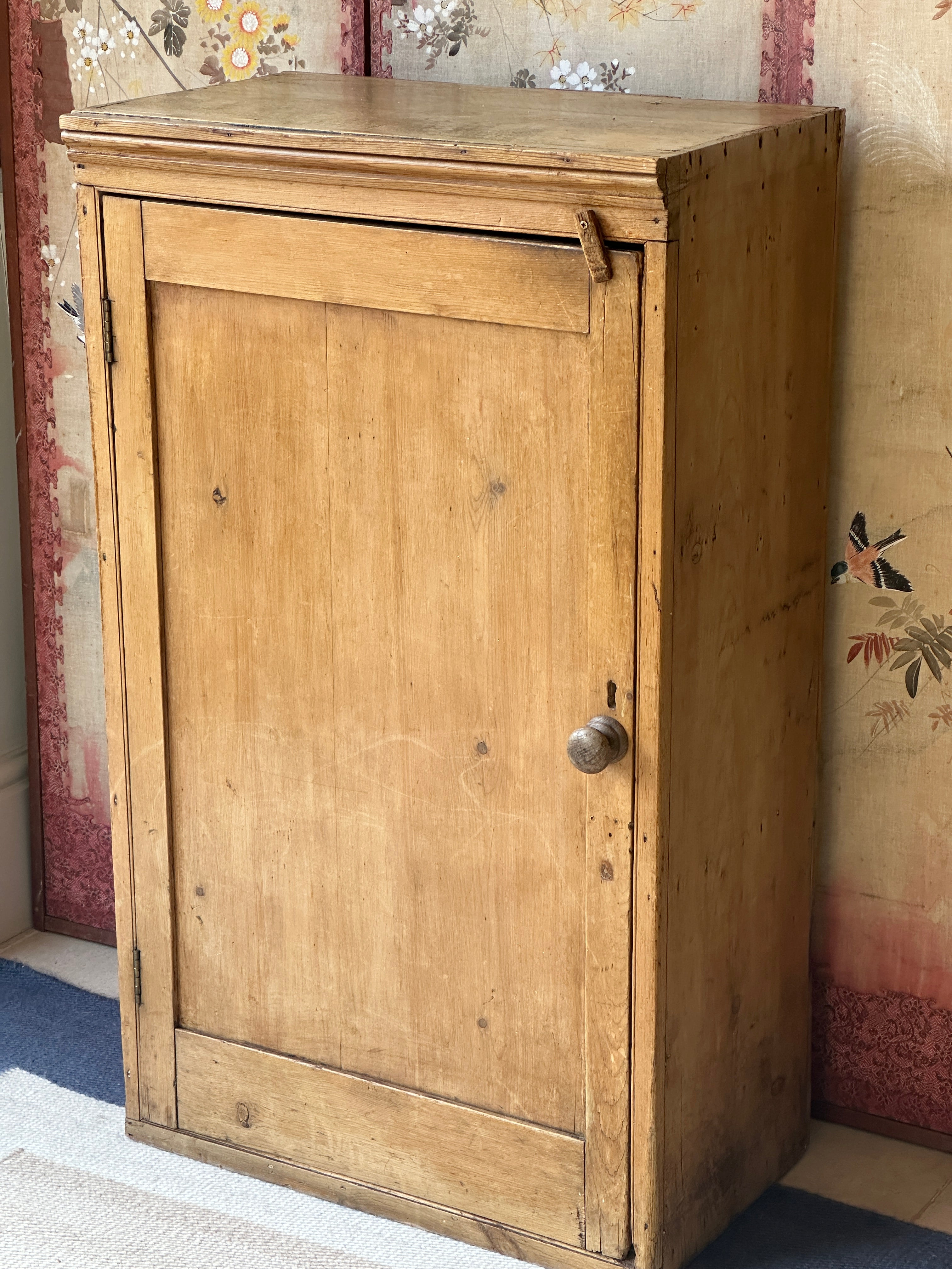 Small Antique Pine Cupboard