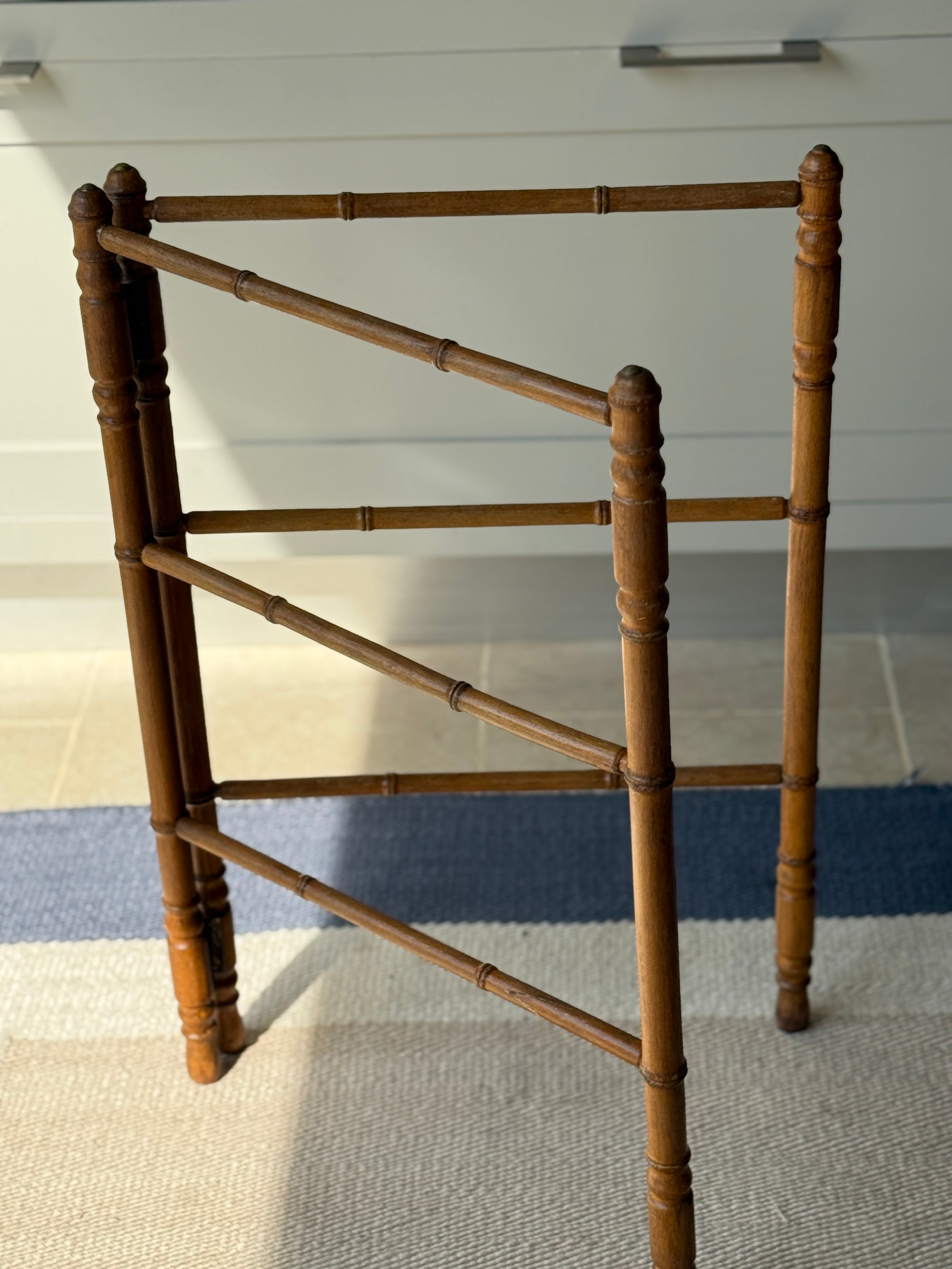 Faux Bamboo Towel Rail