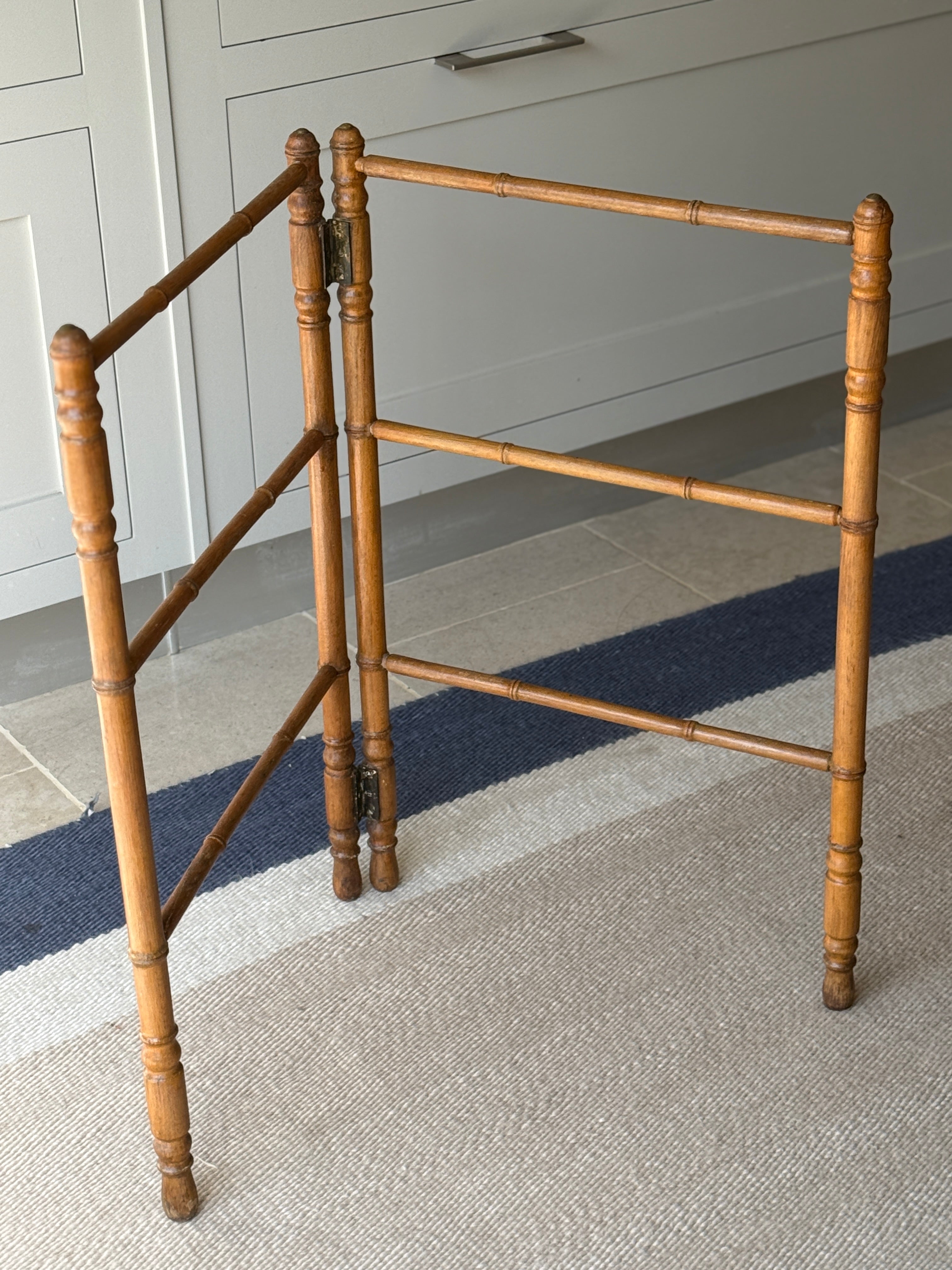 Faux Bamboo Towel Rail