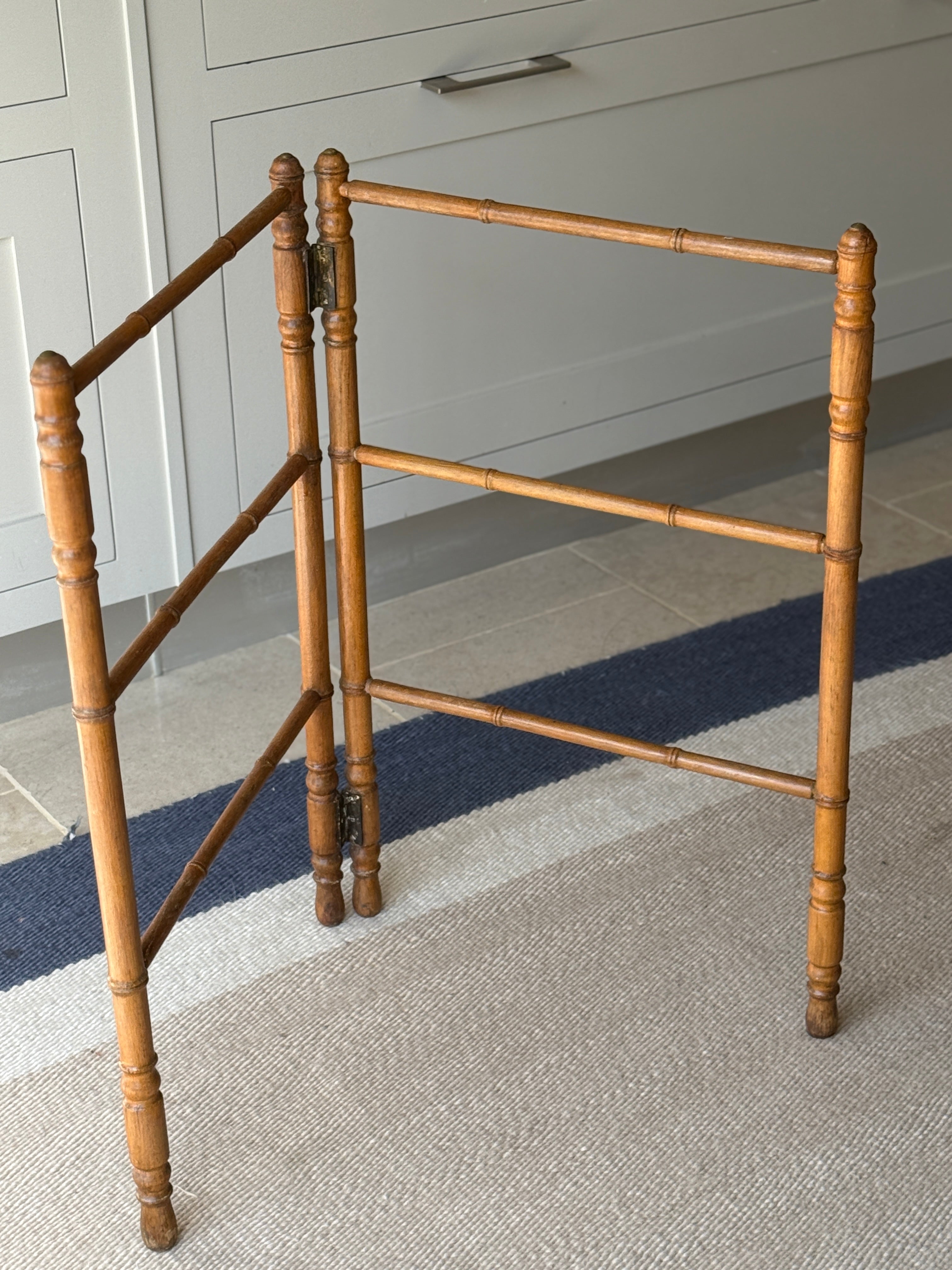 Faux Bamboo Towel Rail