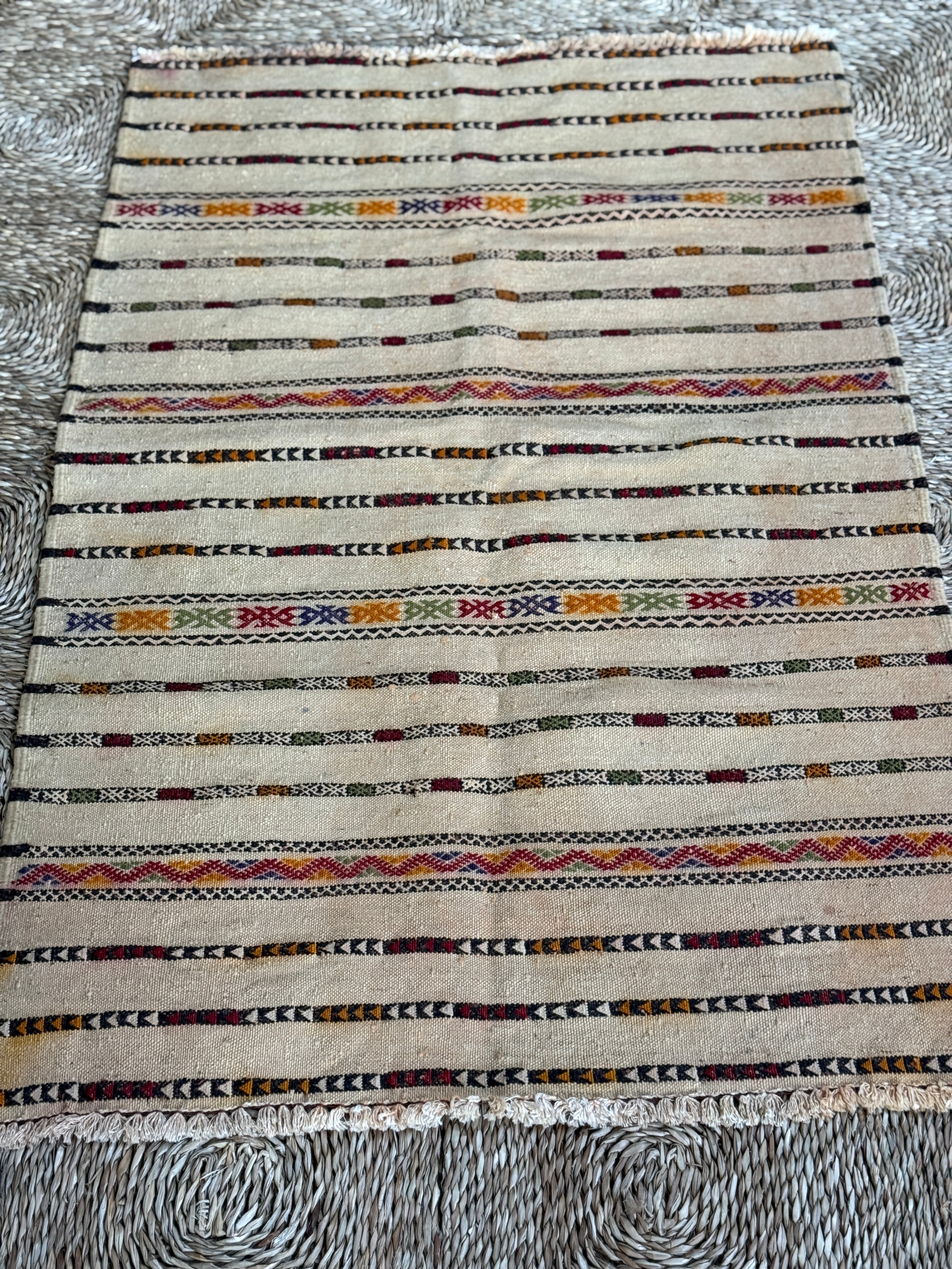 Small Turkish Kilim (128cm by 80cm)