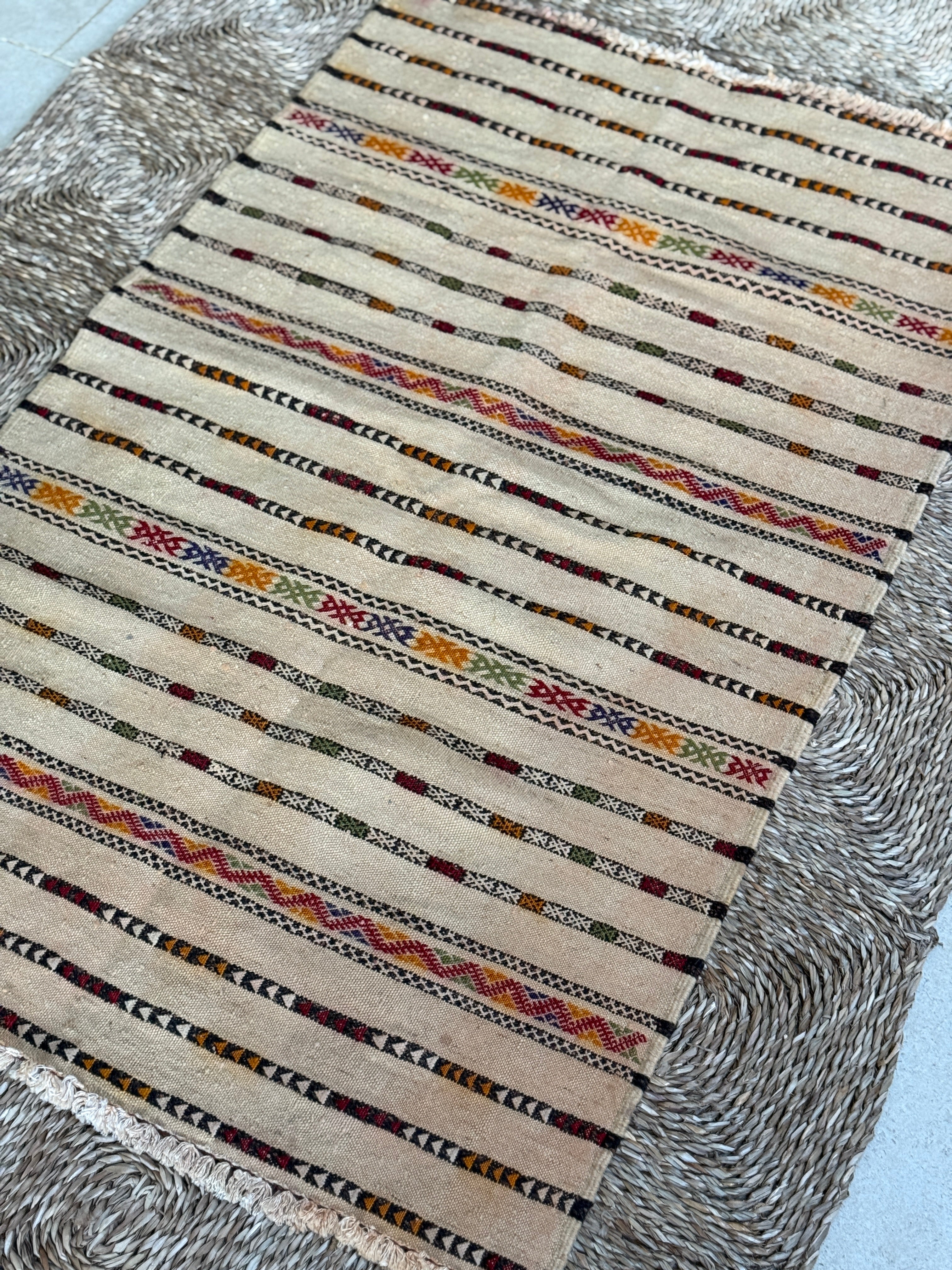 Small Turkish Kilim (128cm by 80cm)