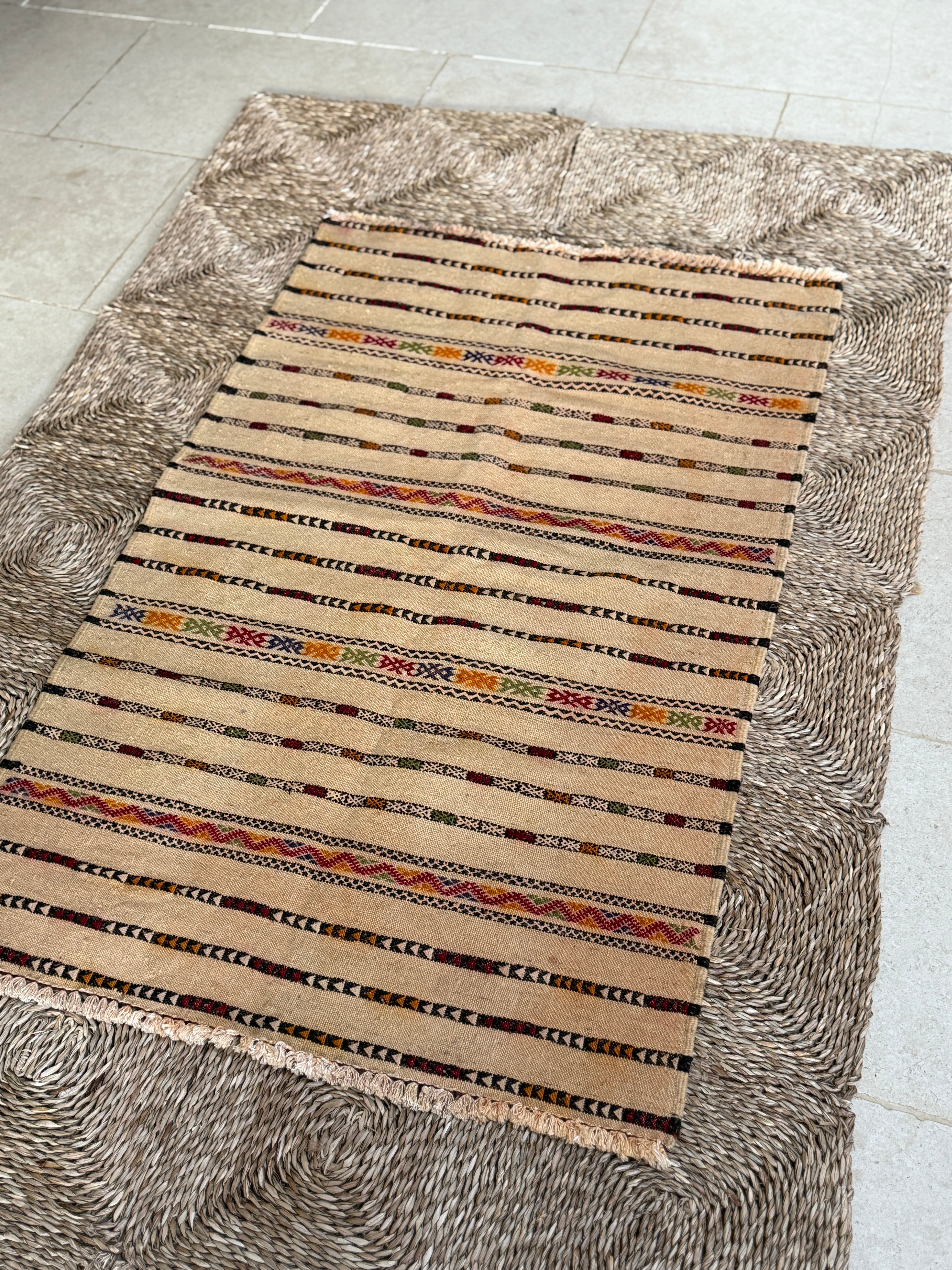 Small Turkish Kilim (128cm by 80cm)