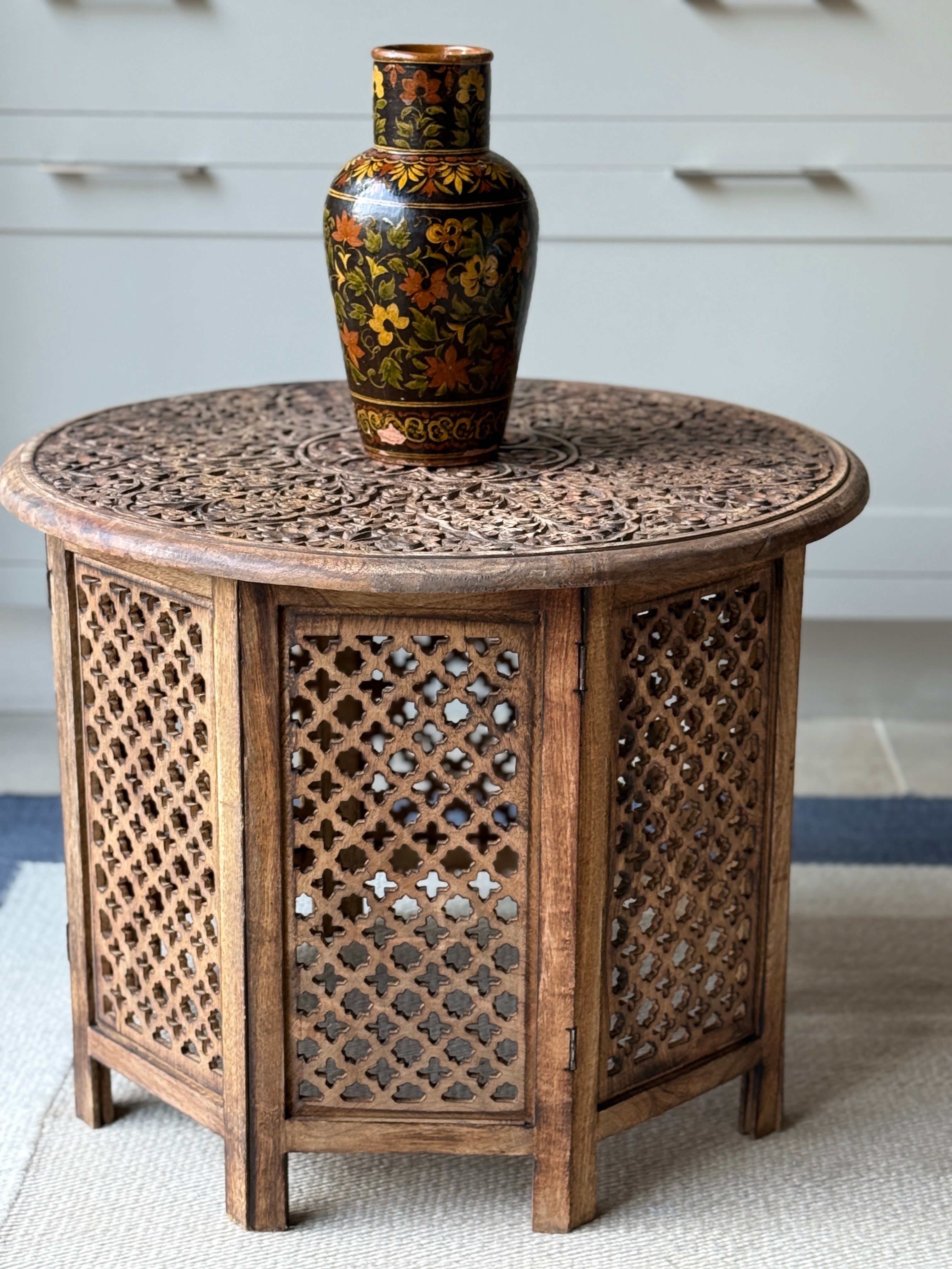Faded Indian Rosewood Table