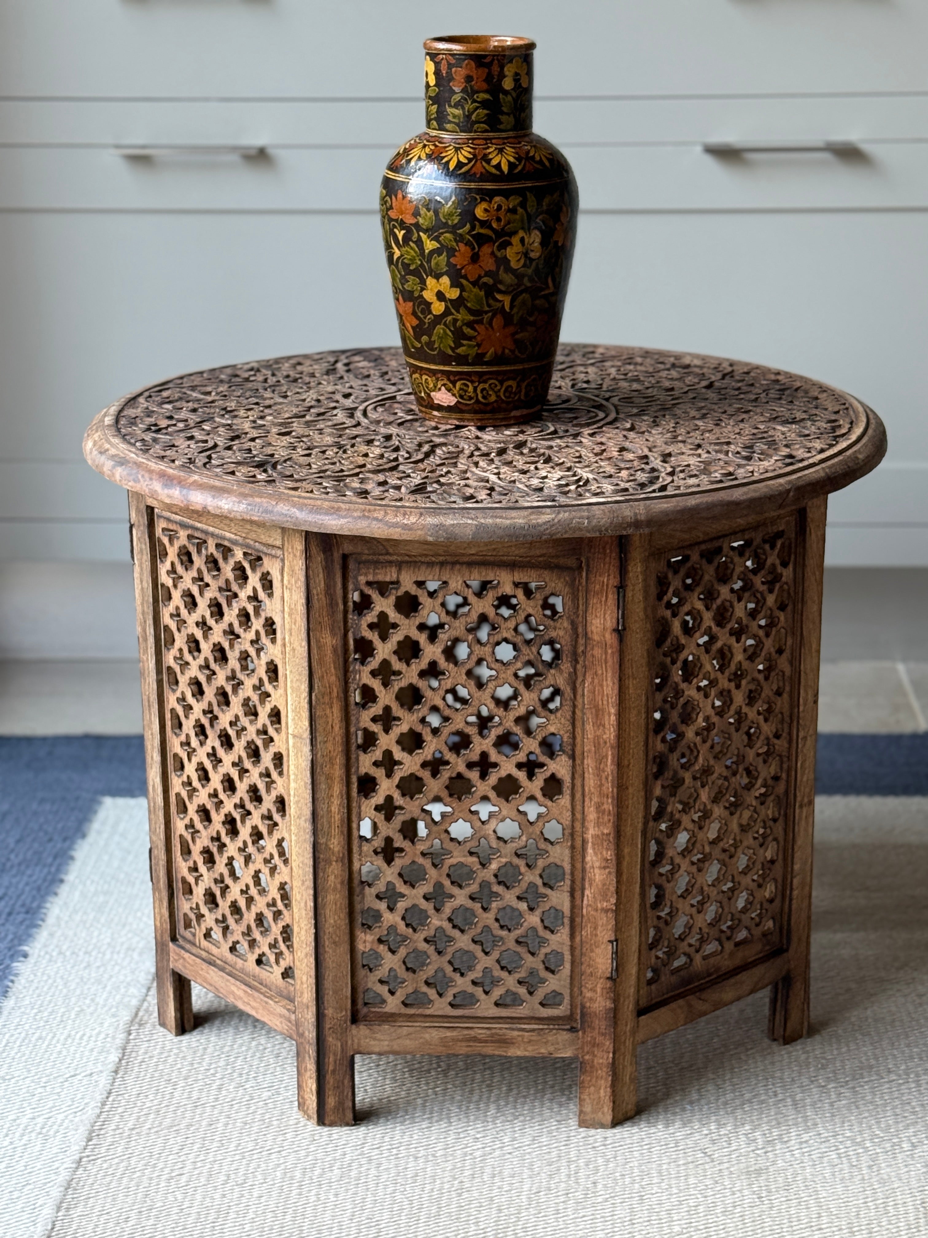 Faded Indian Rosewood Table