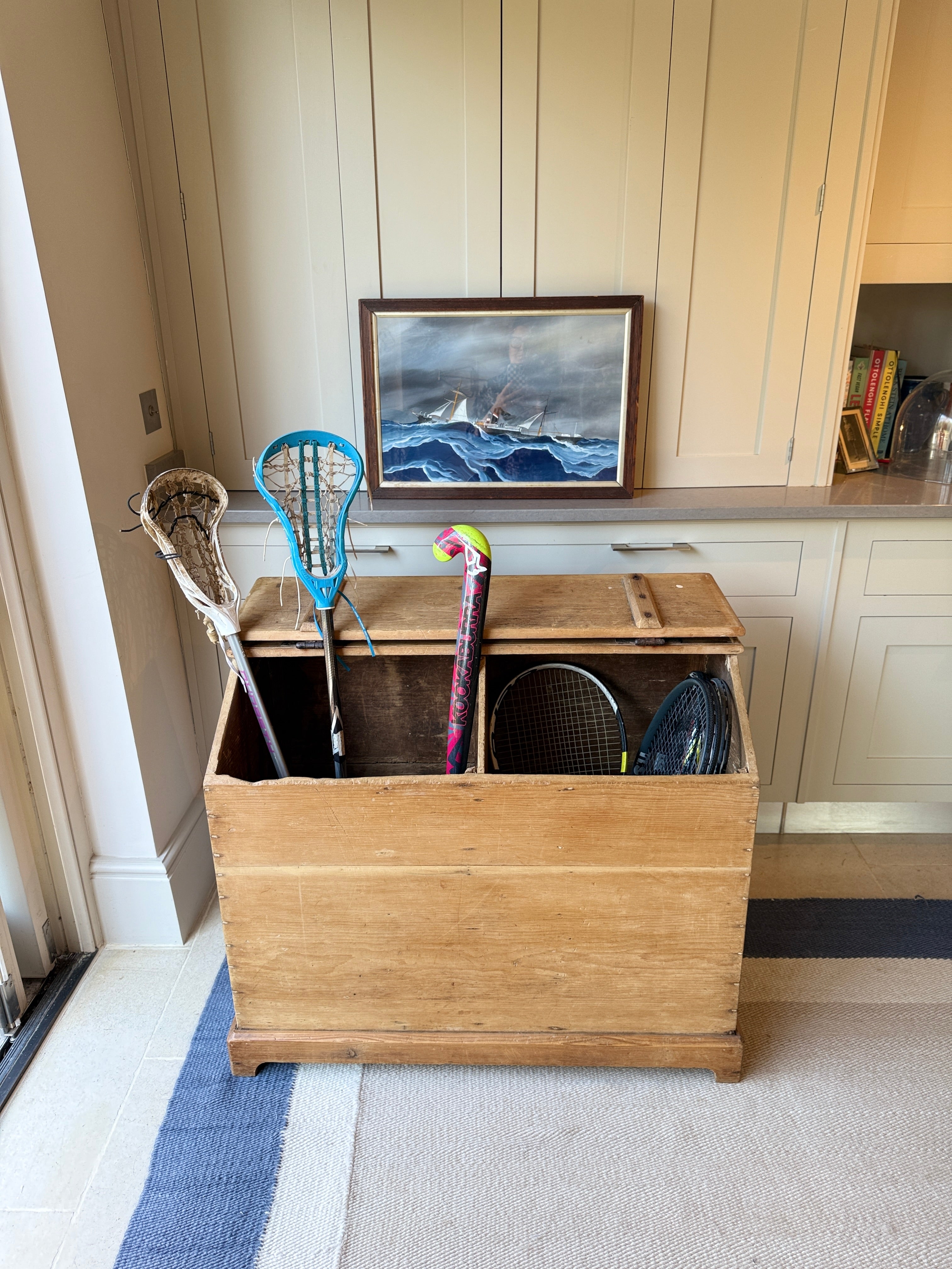 Lovely Pine Grain Store Storage Piece