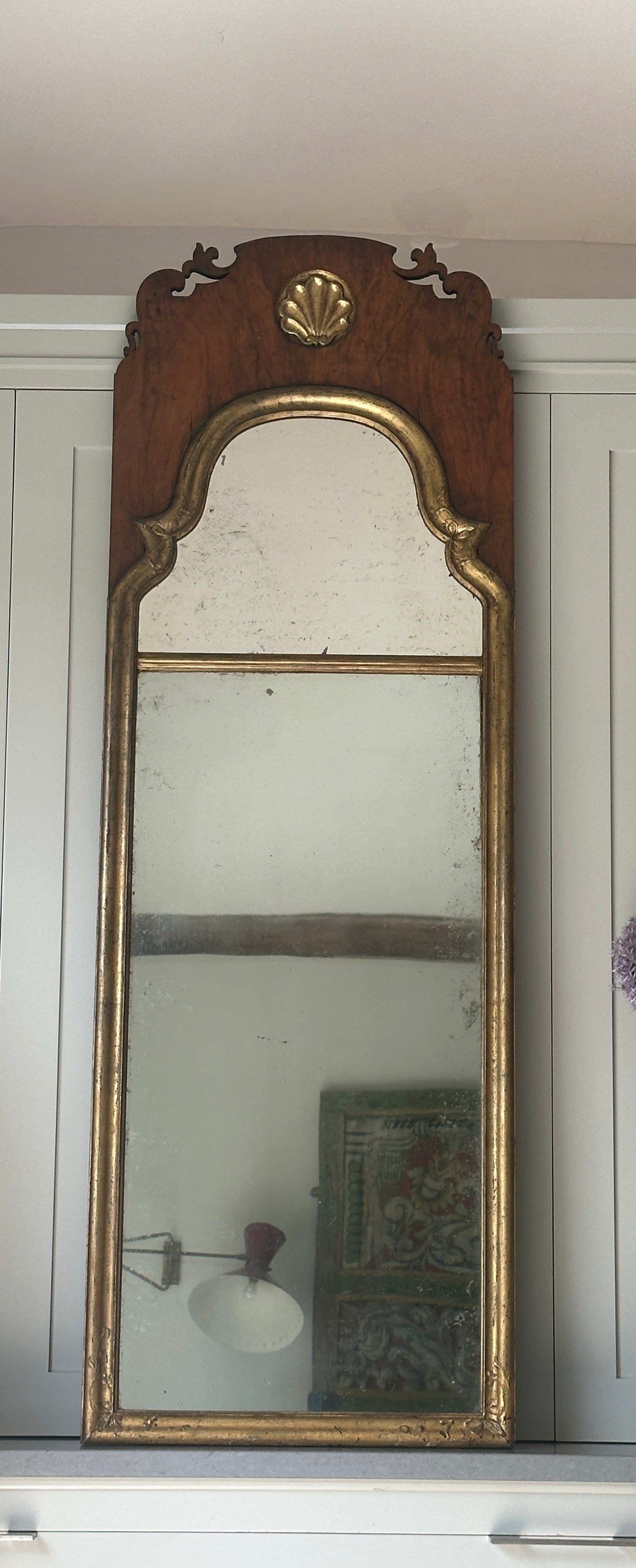 Large Stunning Fretwork Mirror dated 1684