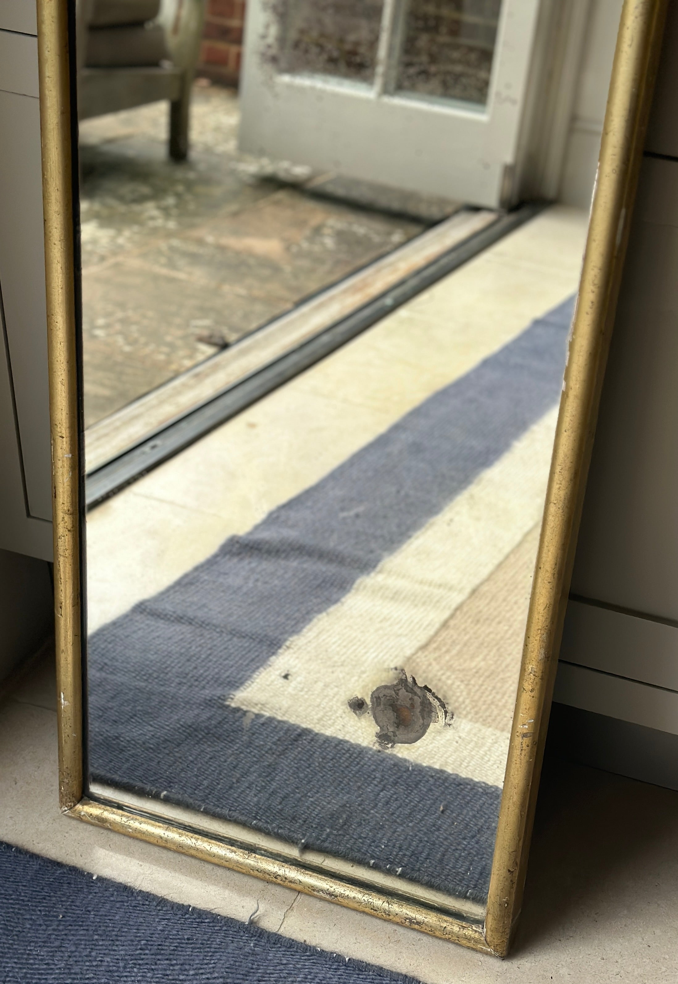 Large Gilt Draper's Mirror