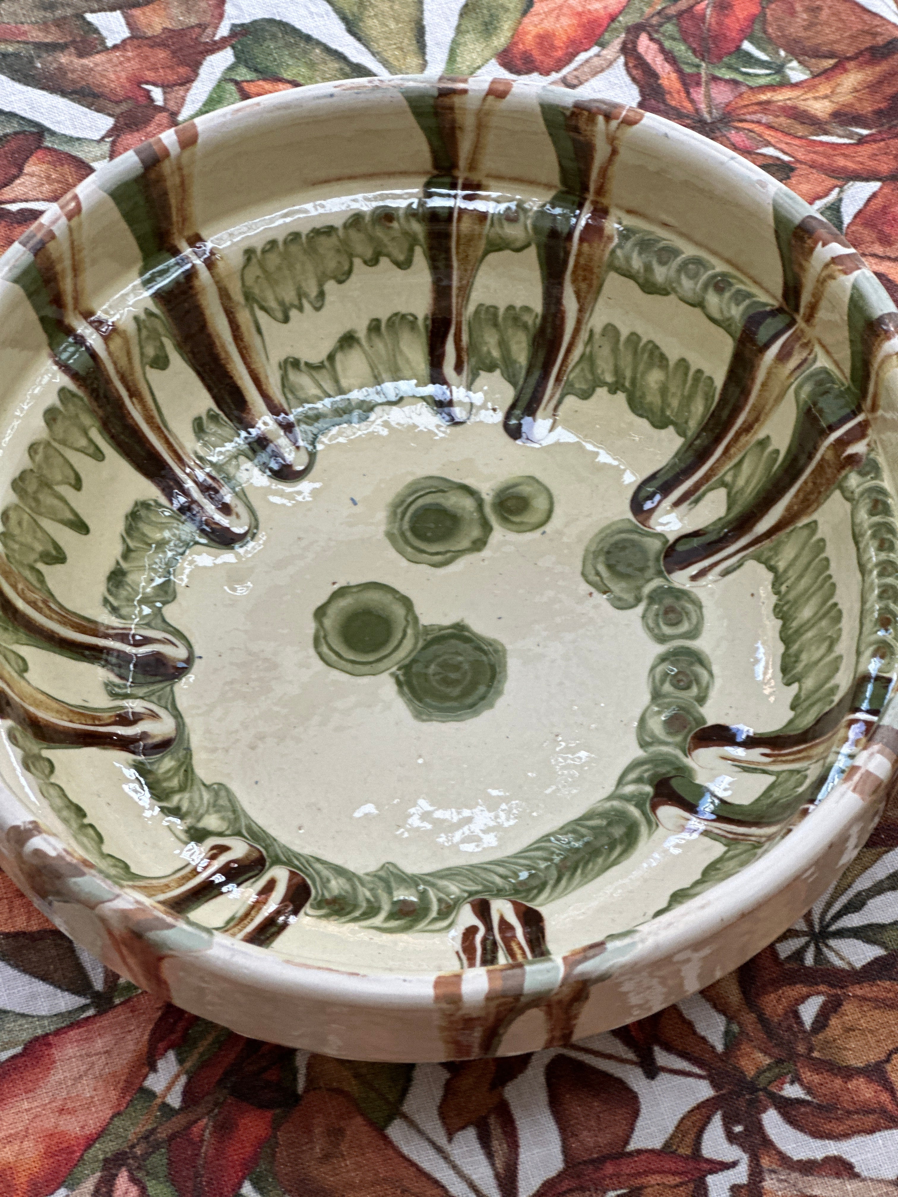 Romanian Terracotta Slipware Bowls Small 13cm (Copy)