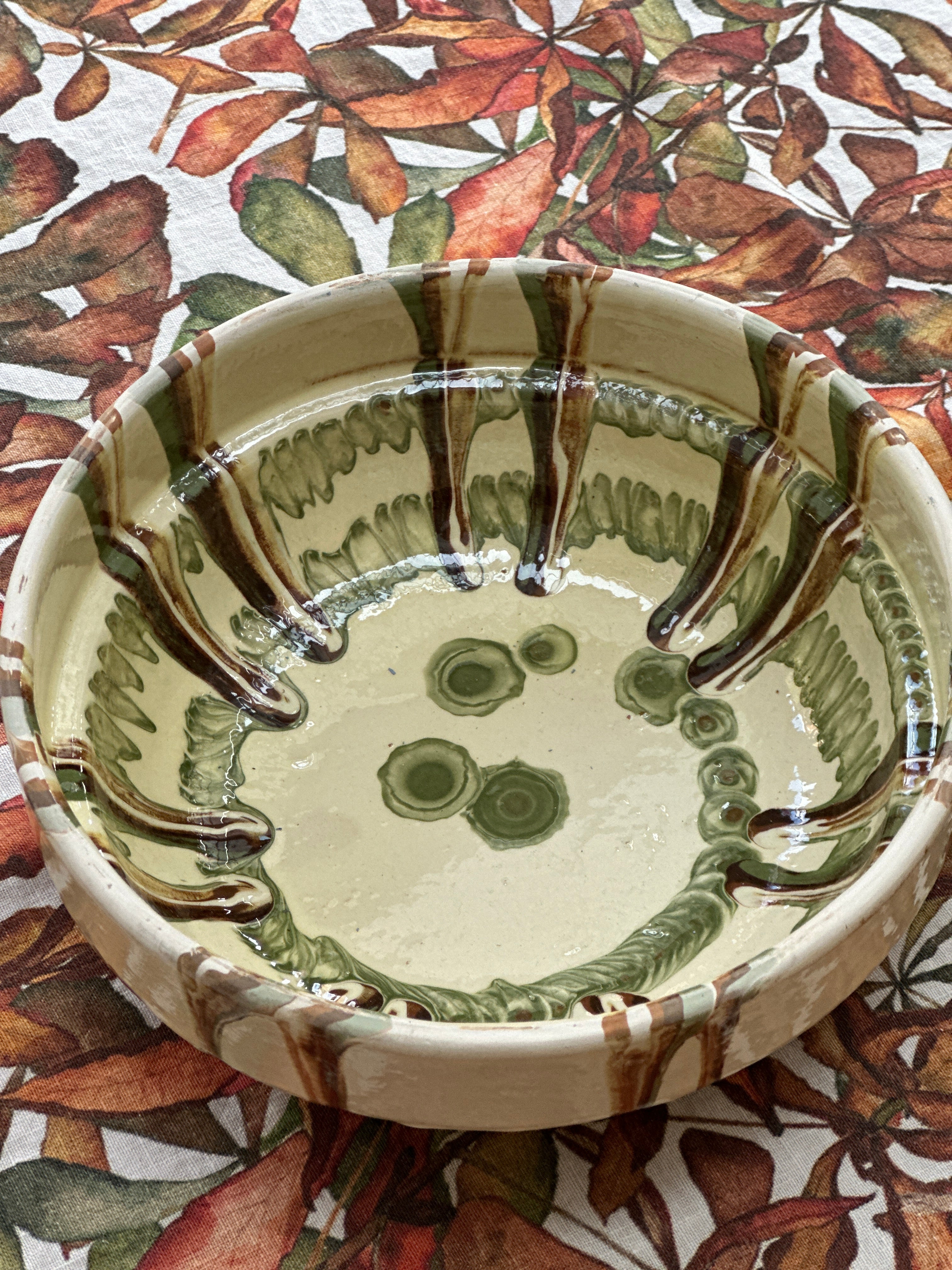 Romanian Terracotta Slipware Bowls Small 13cm (Copy)