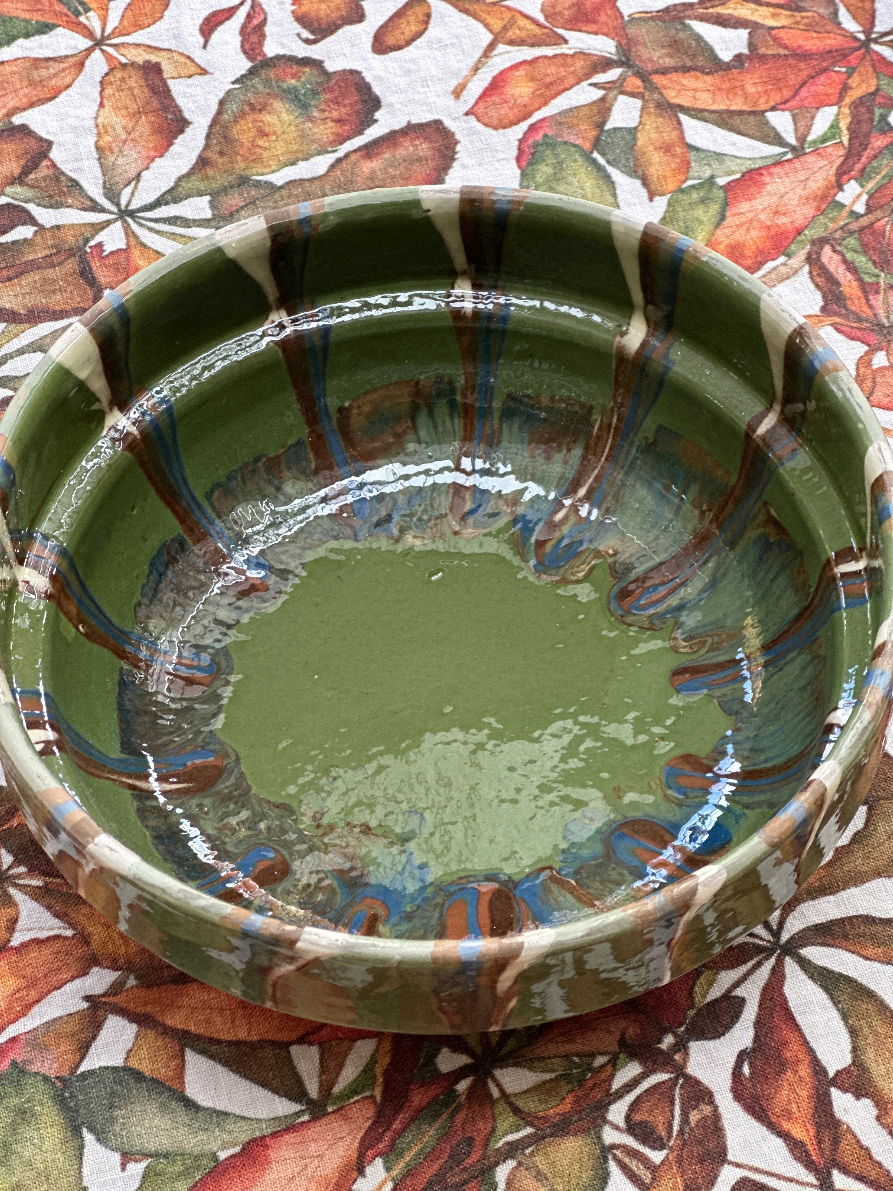 Romanian Terracotta Slipware Bowls Small 13cm (Copy)