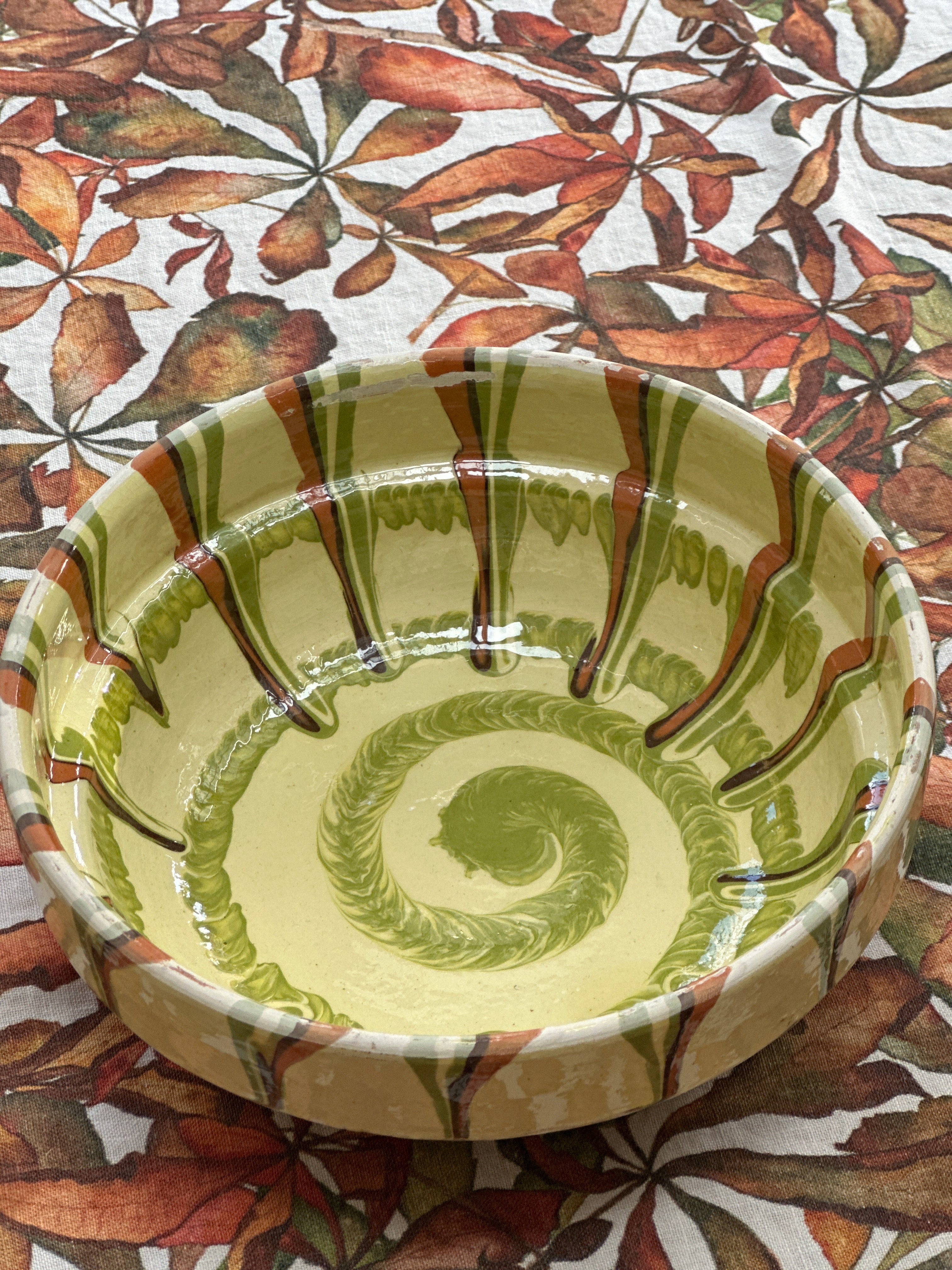 Romanian Terracotta Slipware Bowls Small 13cm (Copy)