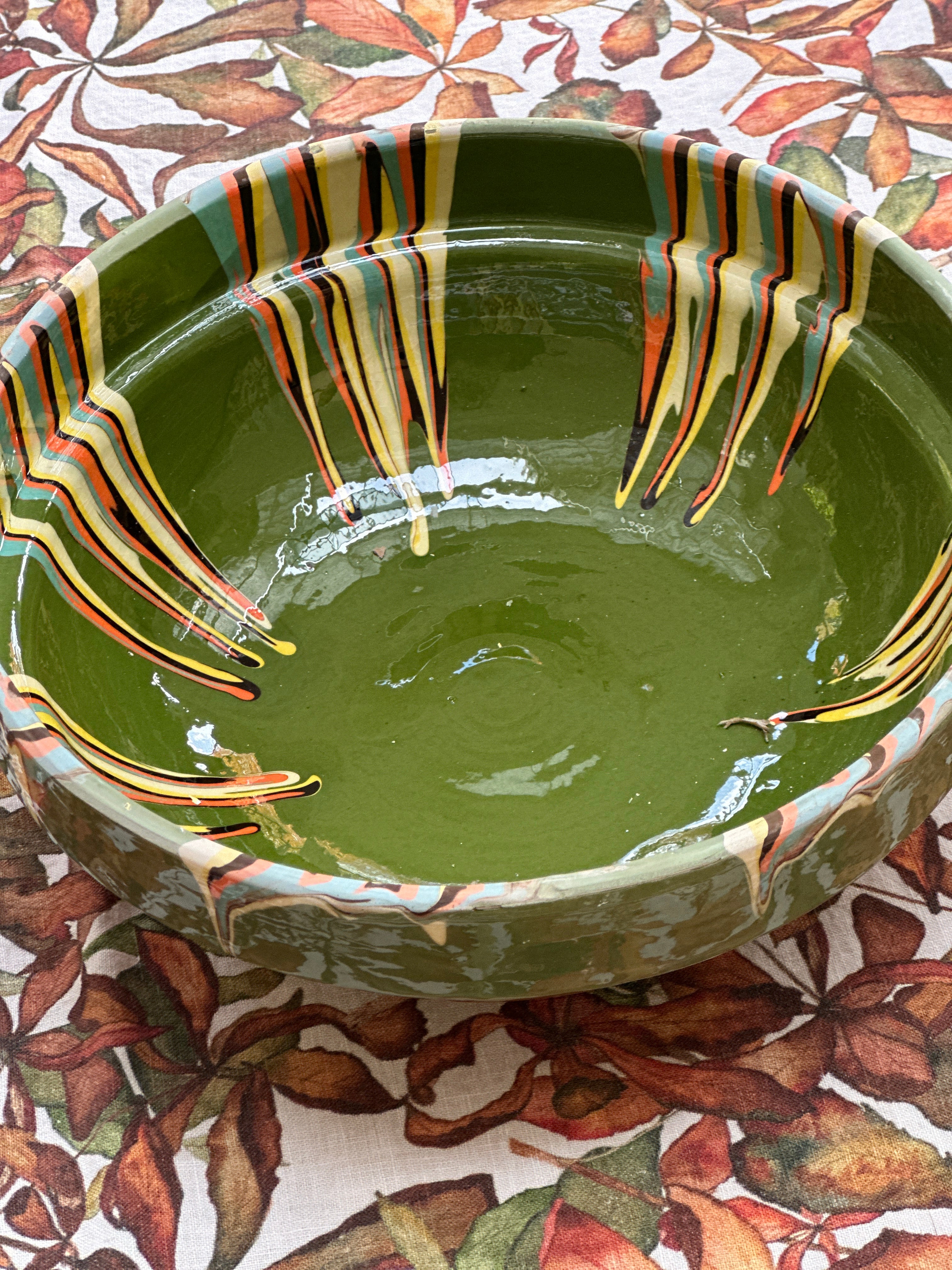 Romanian Terracotta Slipware Bowls Small 13cm (Copy)