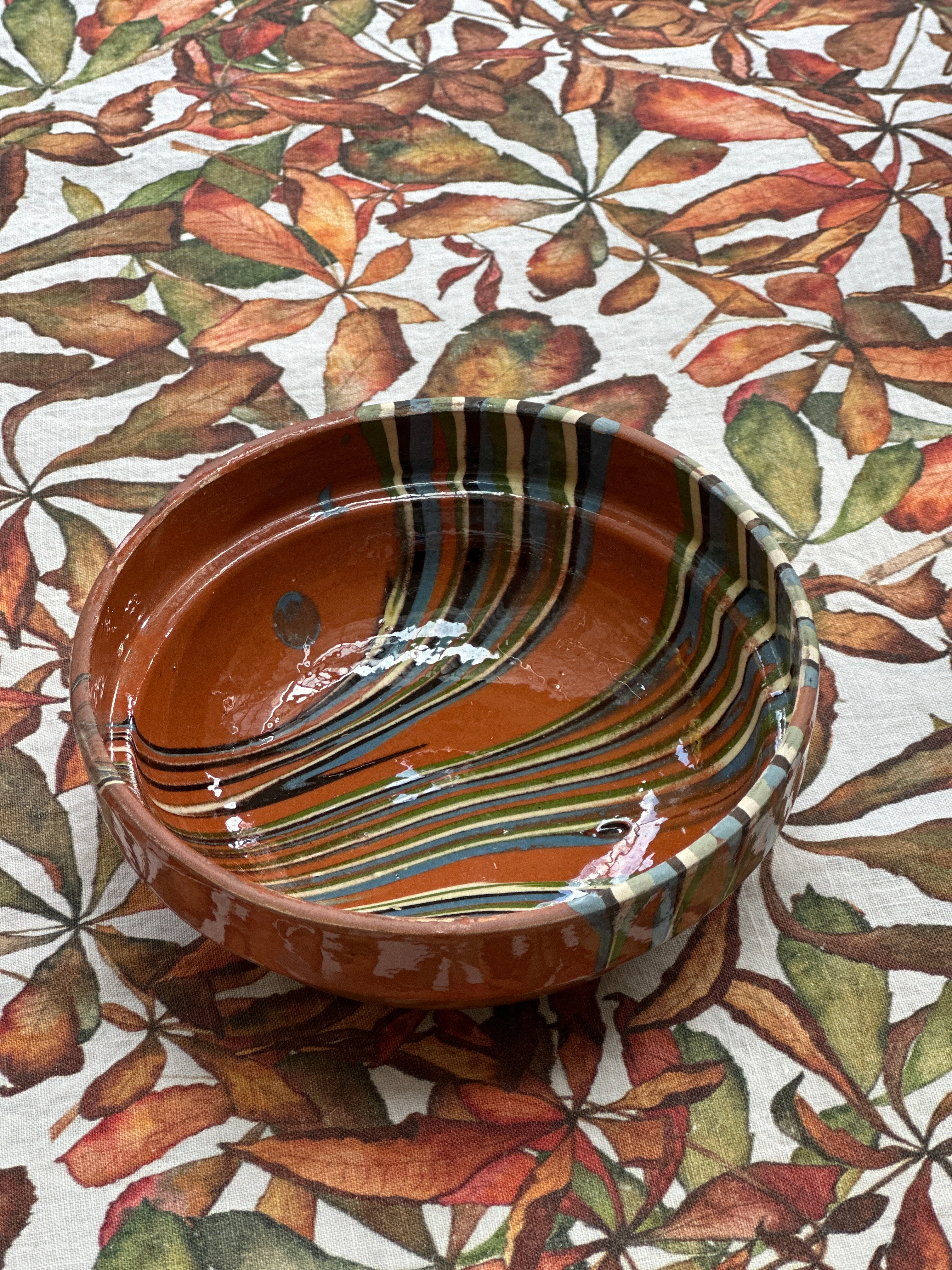 Romanian Terracotta Slipware Bowls Small 13cm (Copy)