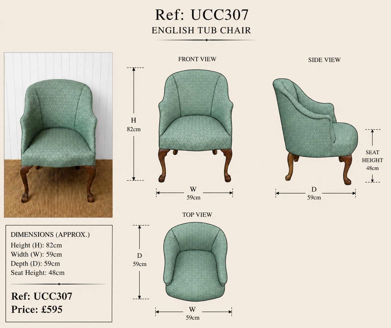 English Tub Chair